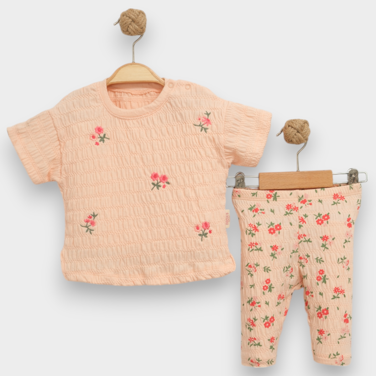 NECİXS BOUQUET NAKIŞ SUMMER TAYTLI 2 Lİ TAKIM