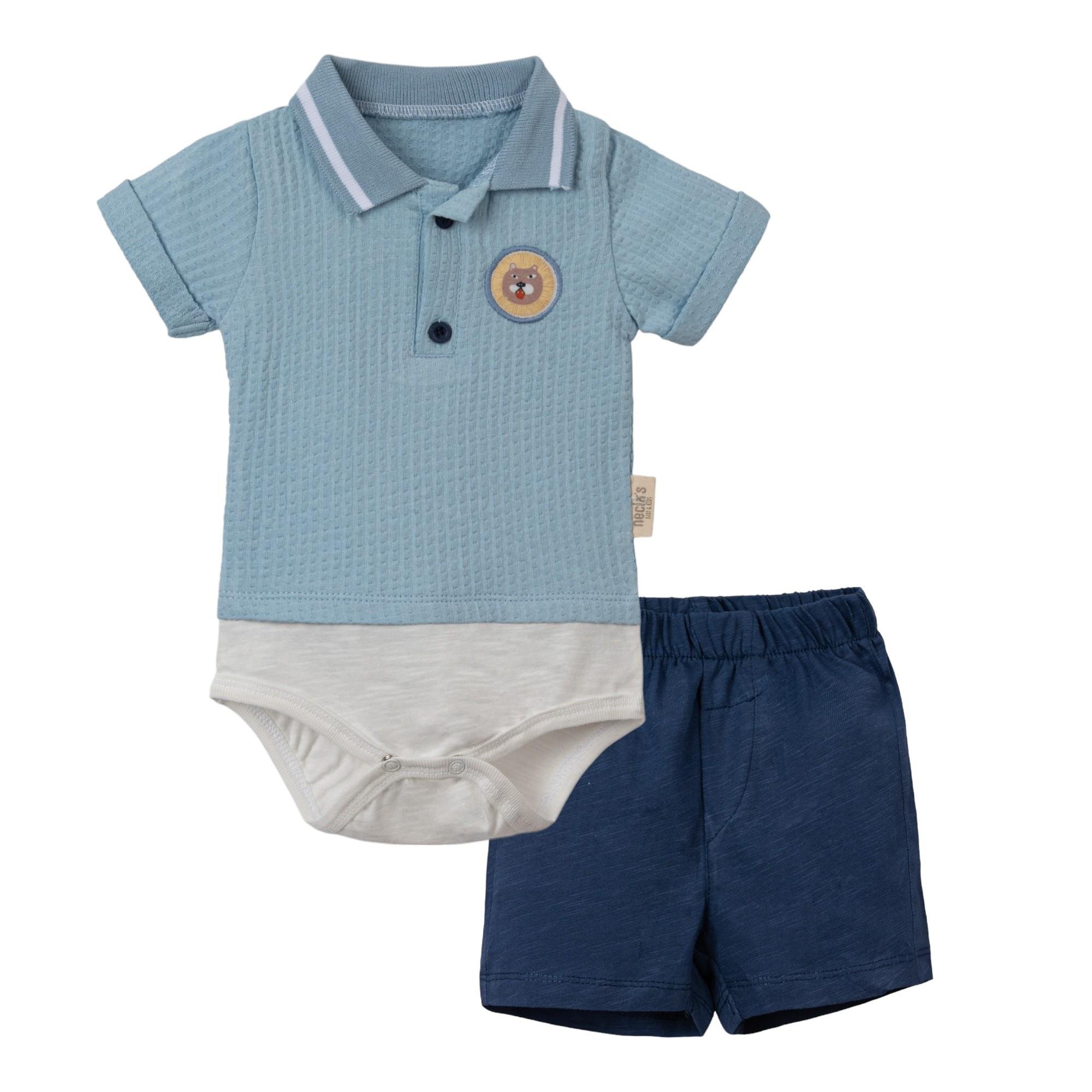 Necix's Casablanka Özgün Erkek Bebek Body Takım