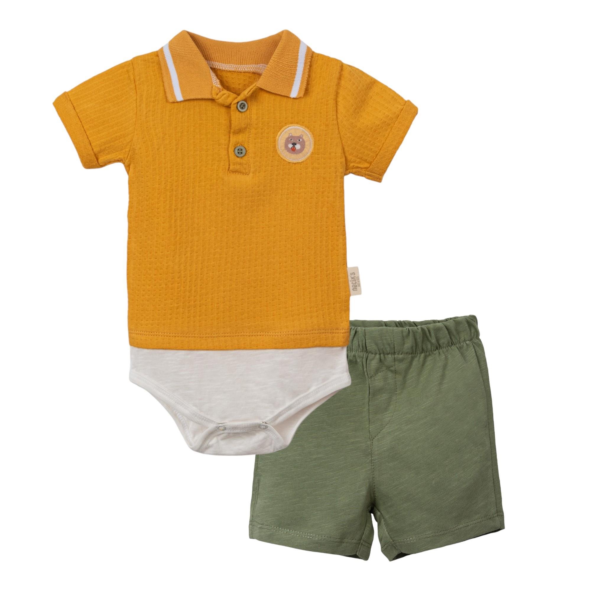 Necix's Casablanka Özgün Erkek Bebek Body Takım