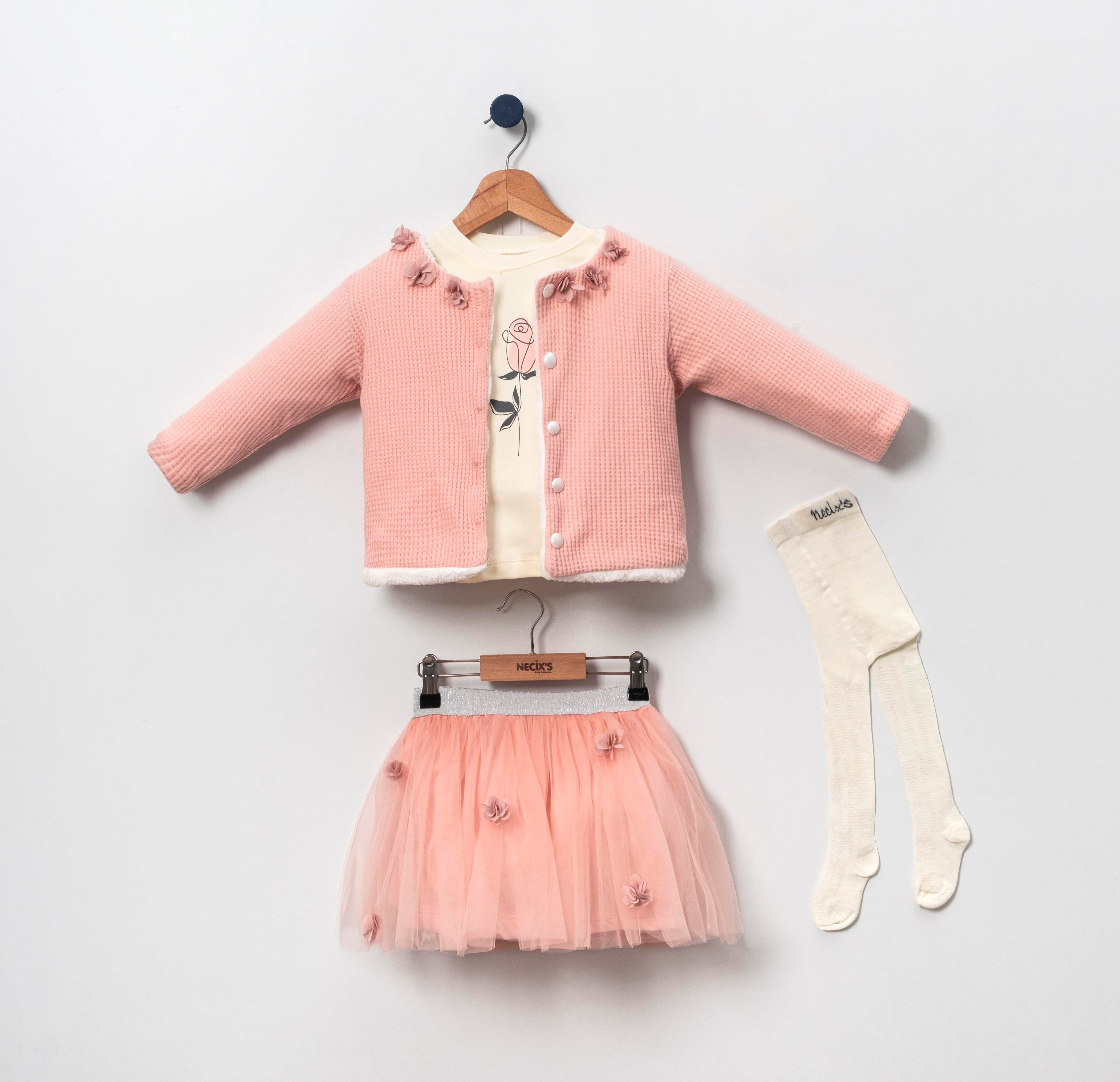 Necix's Cholet Çocuk Etekli Üçlü Takım
