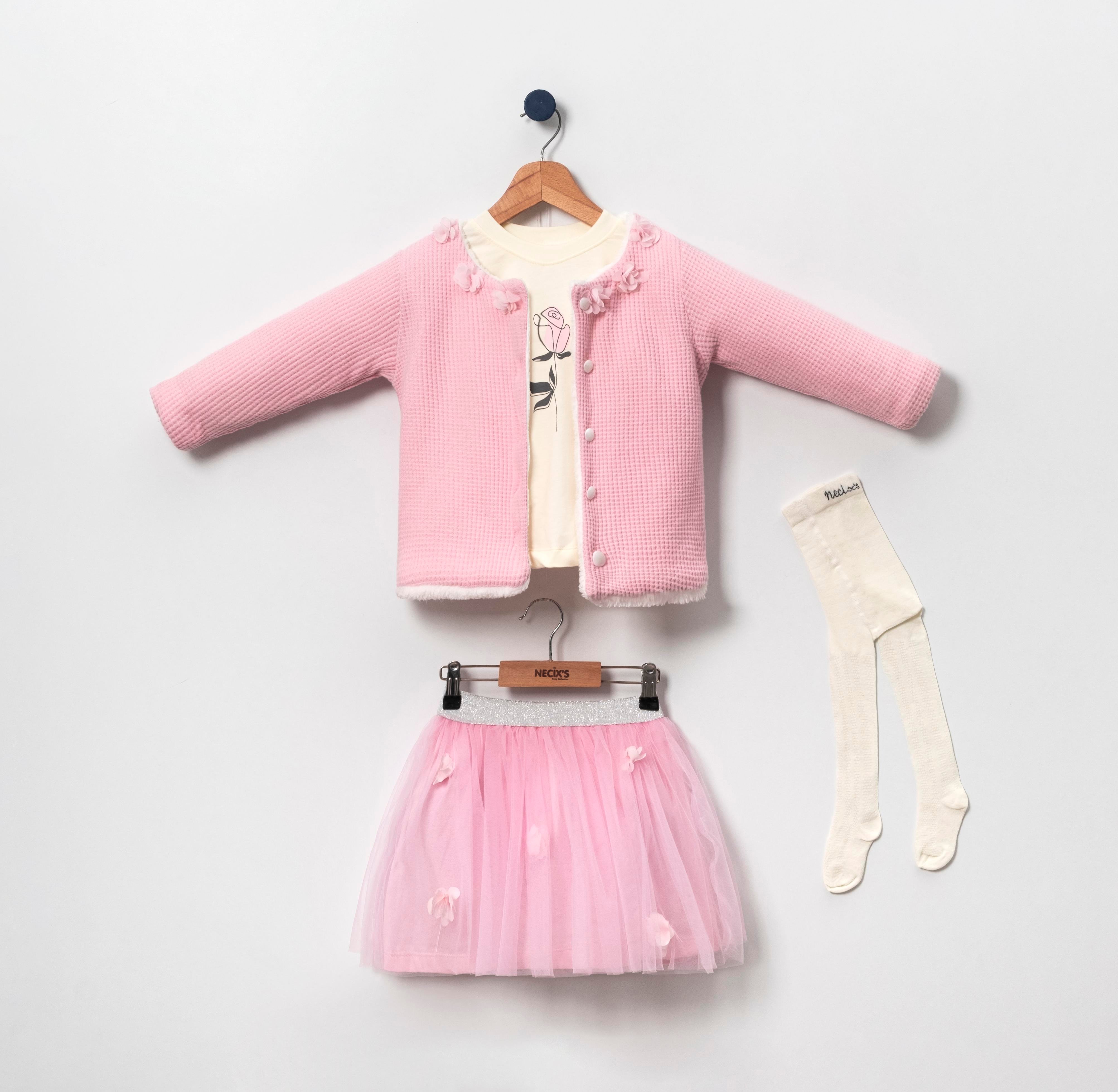 Necix's Cholet Çocuk Etekli Üçlü Takım