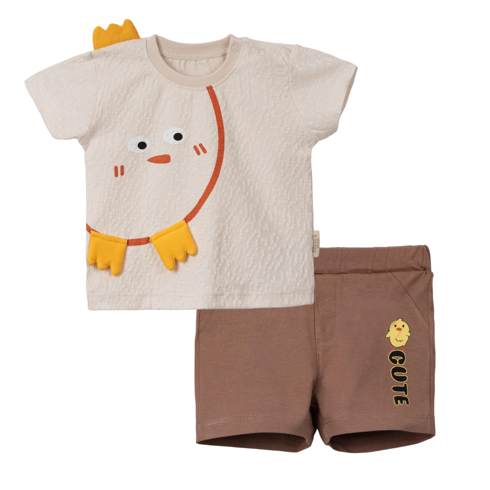 Necix's Civciv Figürlü Erkek Bebek İkili Takım