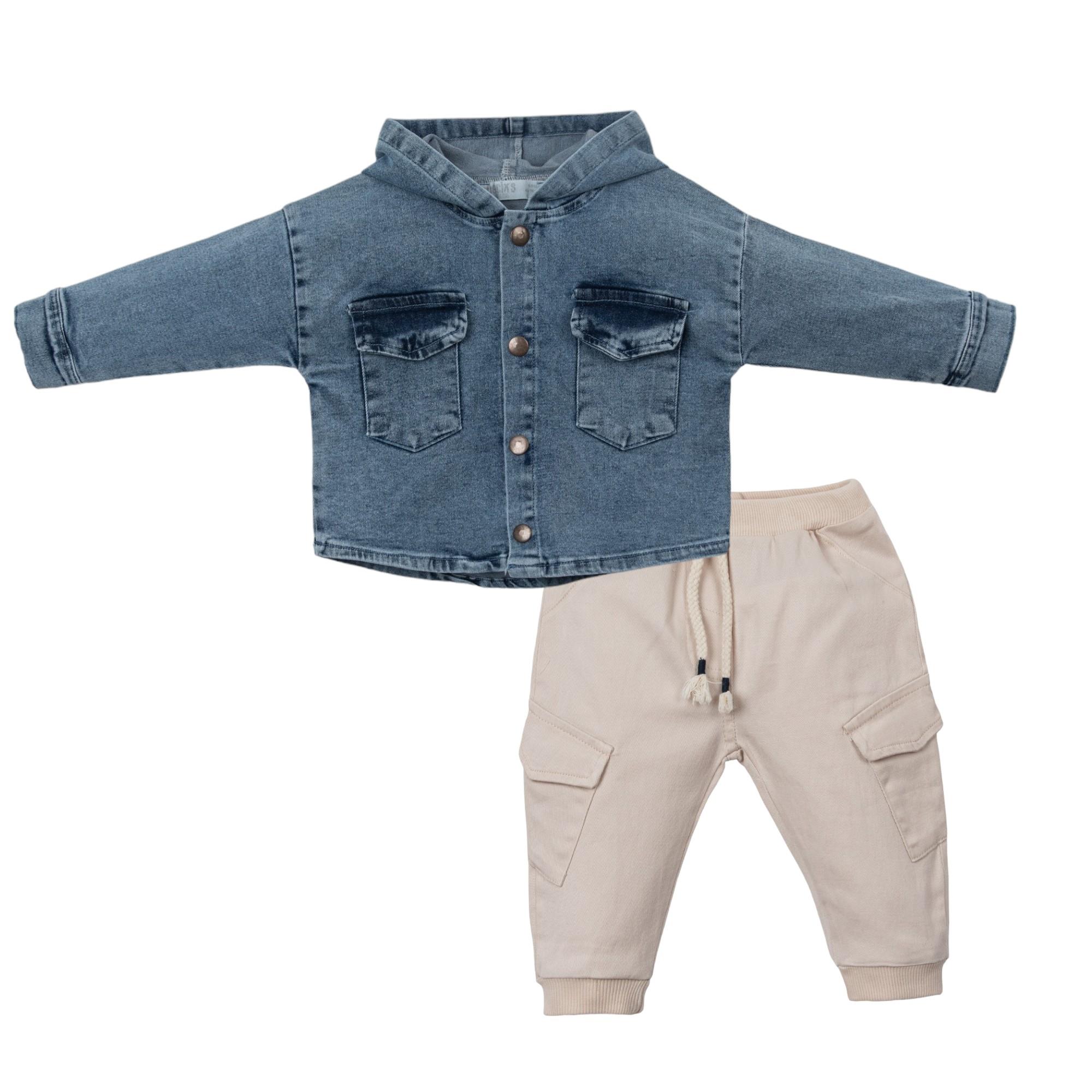 Necix's Denim Kot Erkek Çocuk İkili Takım