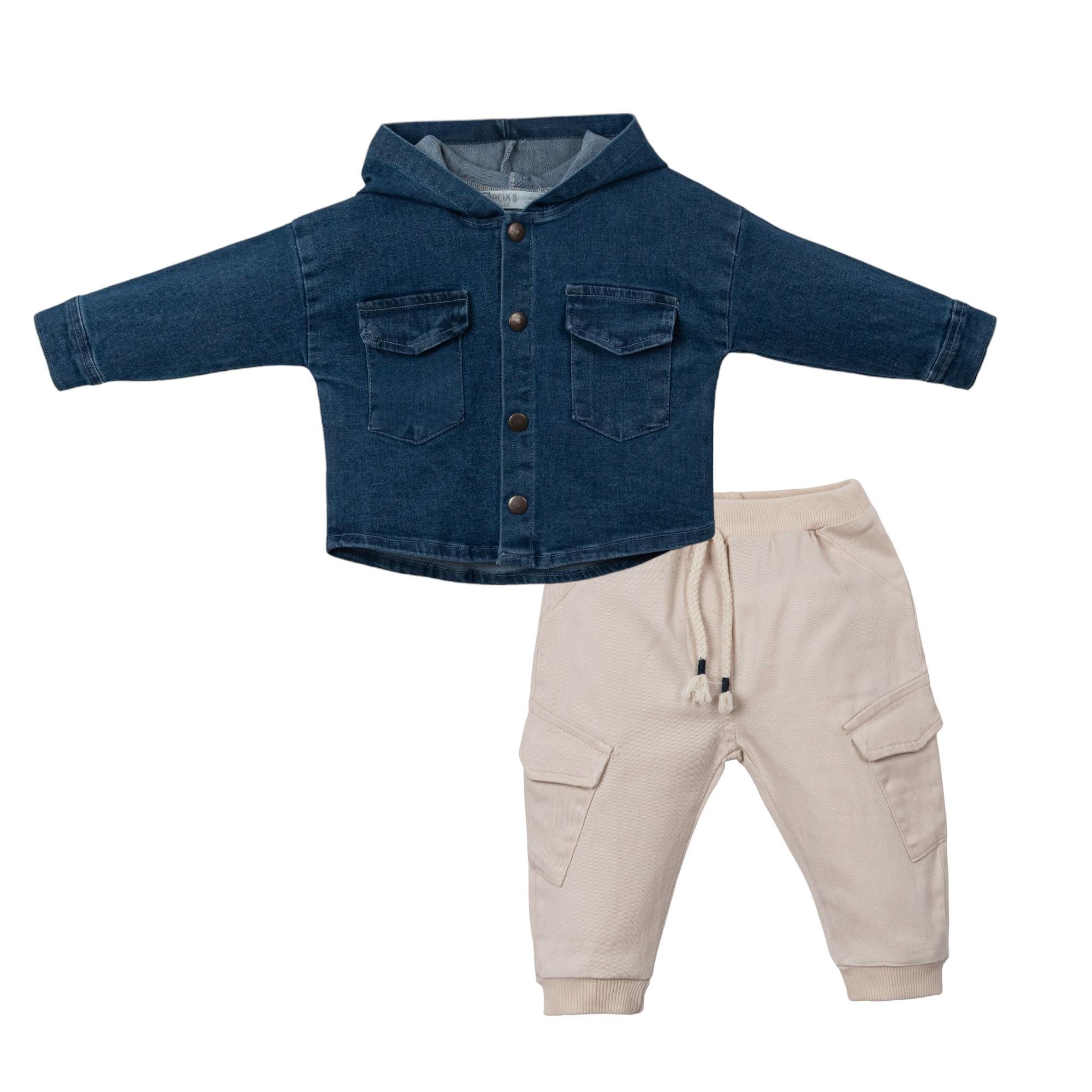 Necix's Denim Kot Erkek Çocuk İkili Takım