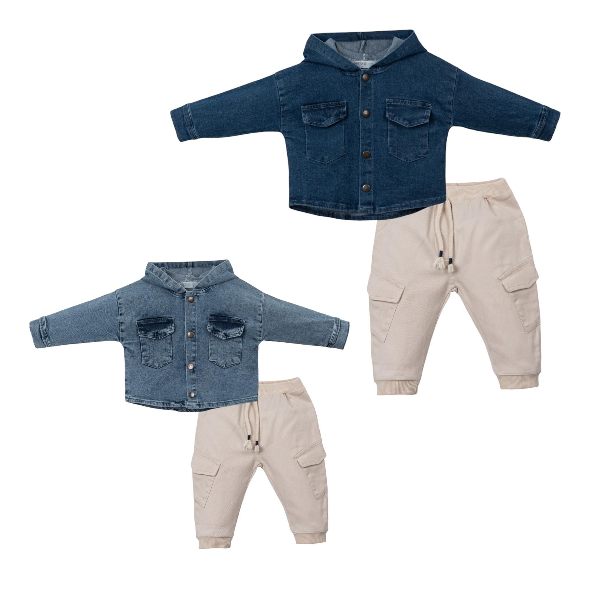 Necix's Denim Kot Erkek Çocuk İkili Takım