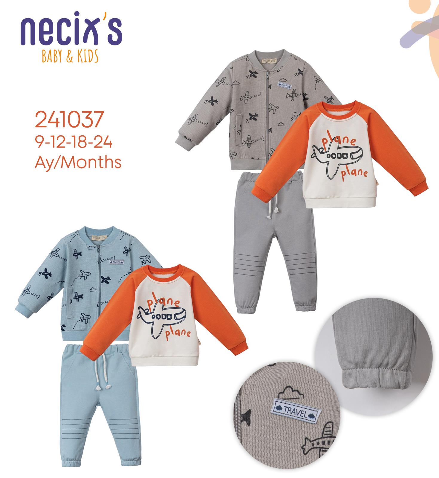 Necix's Eco Erkek Çocuk Üçlü Takım