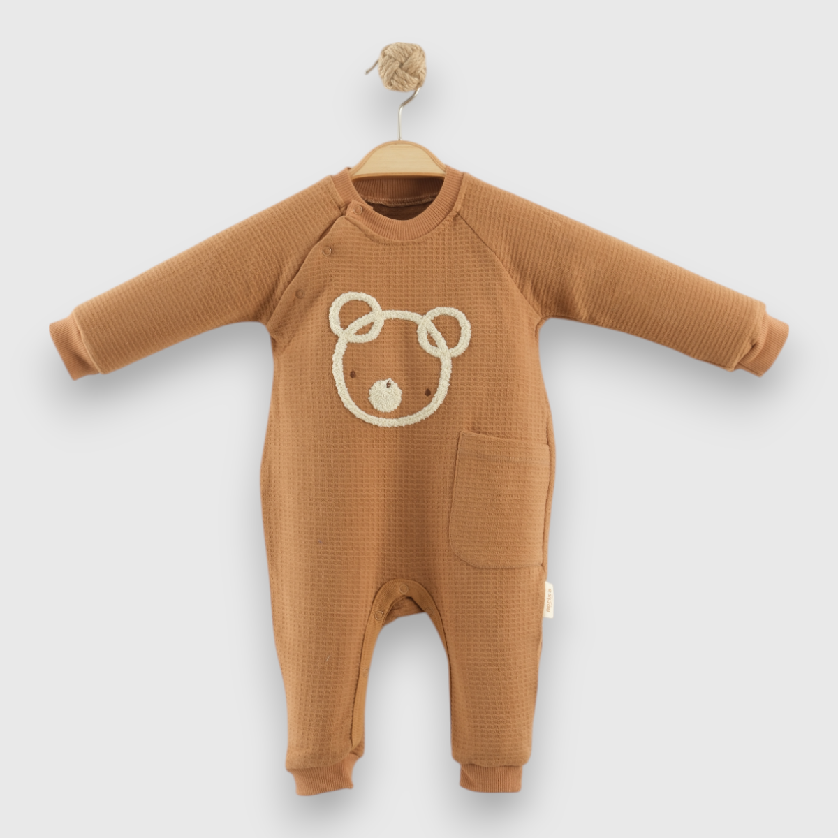 NECİXS ERKEK BEBE BEAR SOFT TULUM