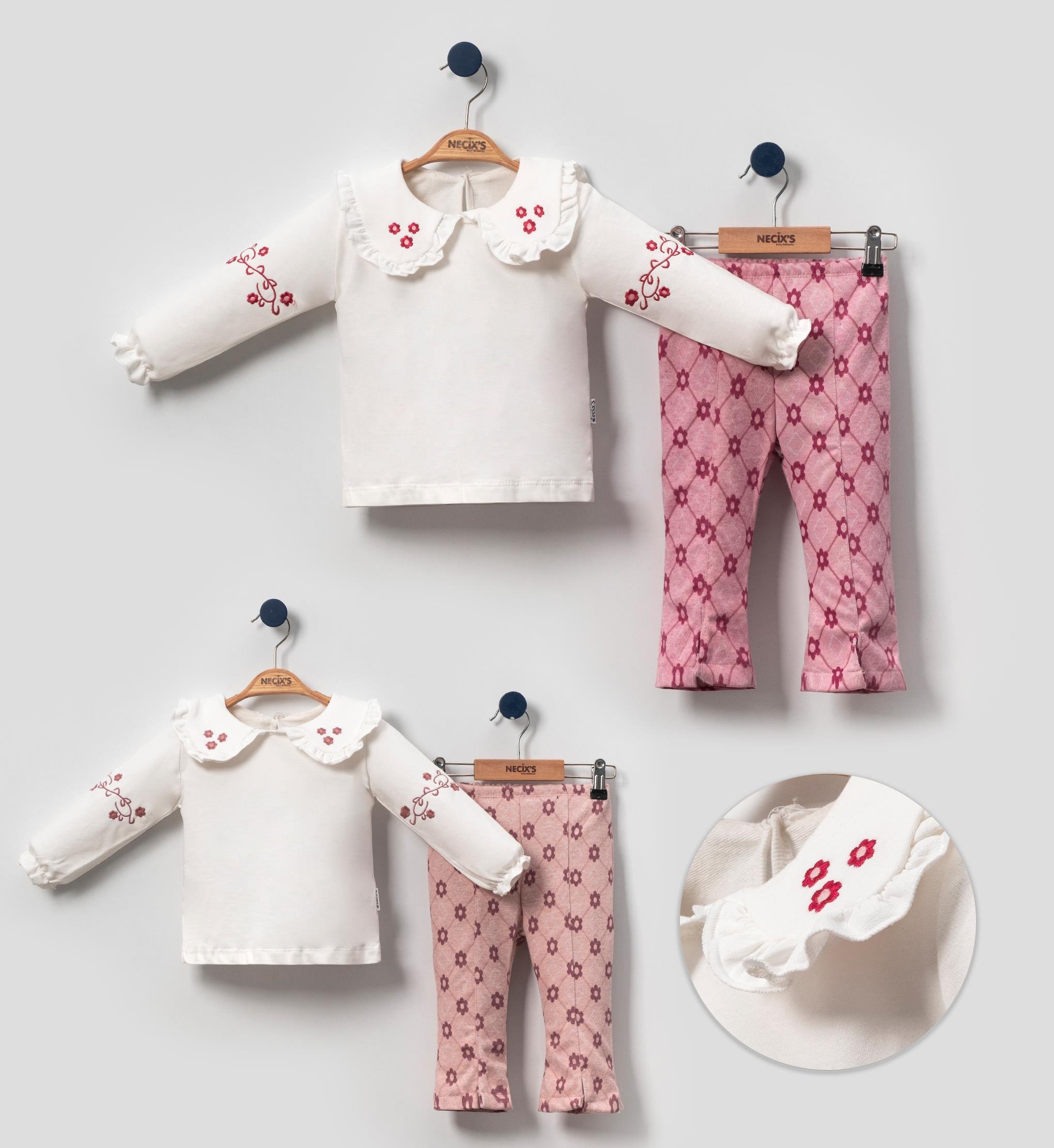 Necix's Fas Kız Bebek Taytlı İkili Takım