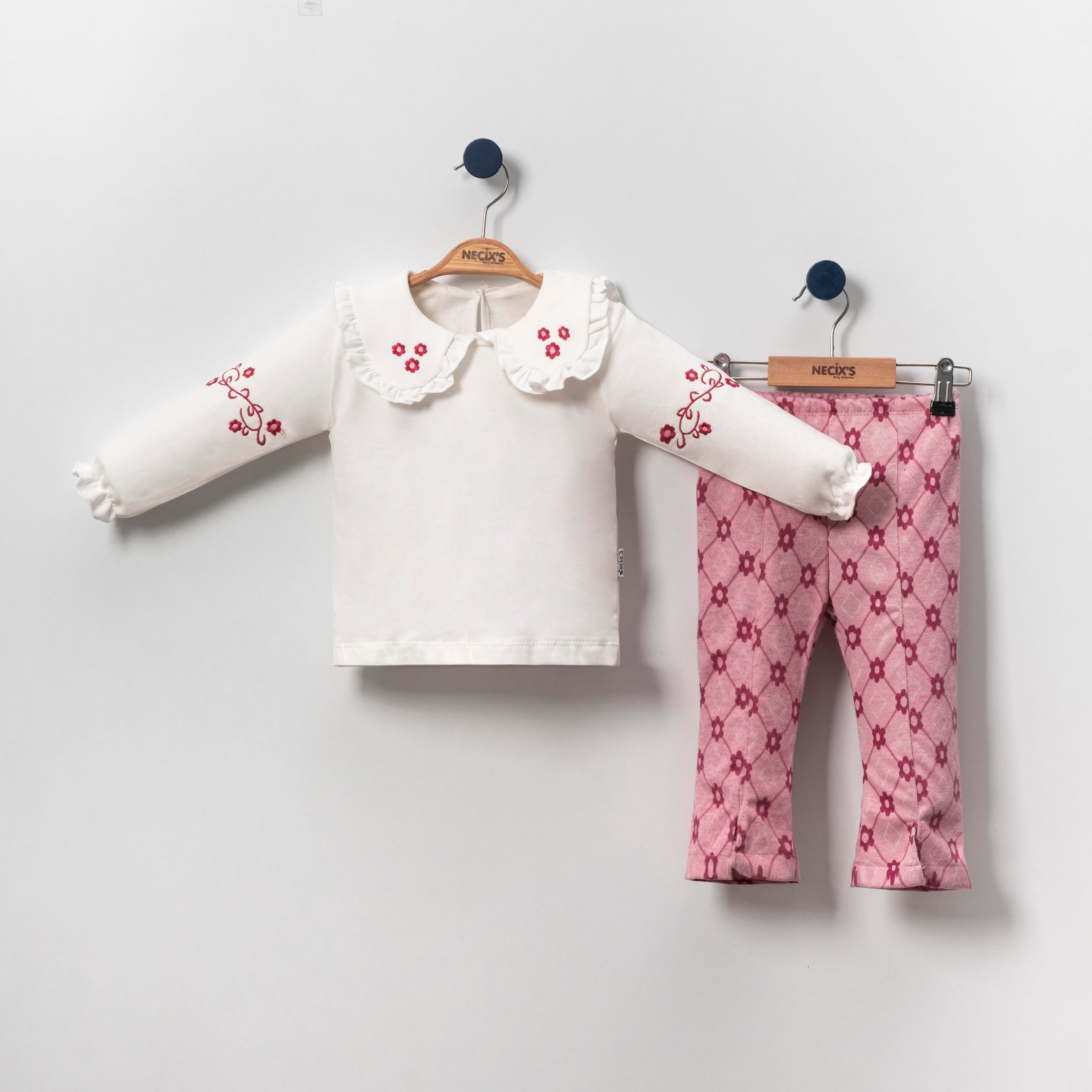 Necix's Fas Kız Bebek Taytlı İkili Takım