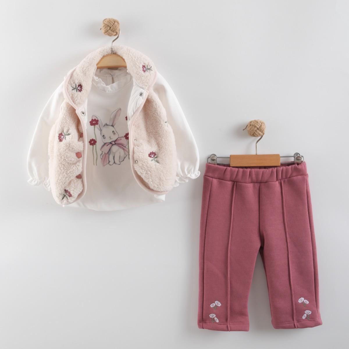 NECİXS FLOWER SCENT YELEKLİ 3 LÜ TAKIM 9-24 AY