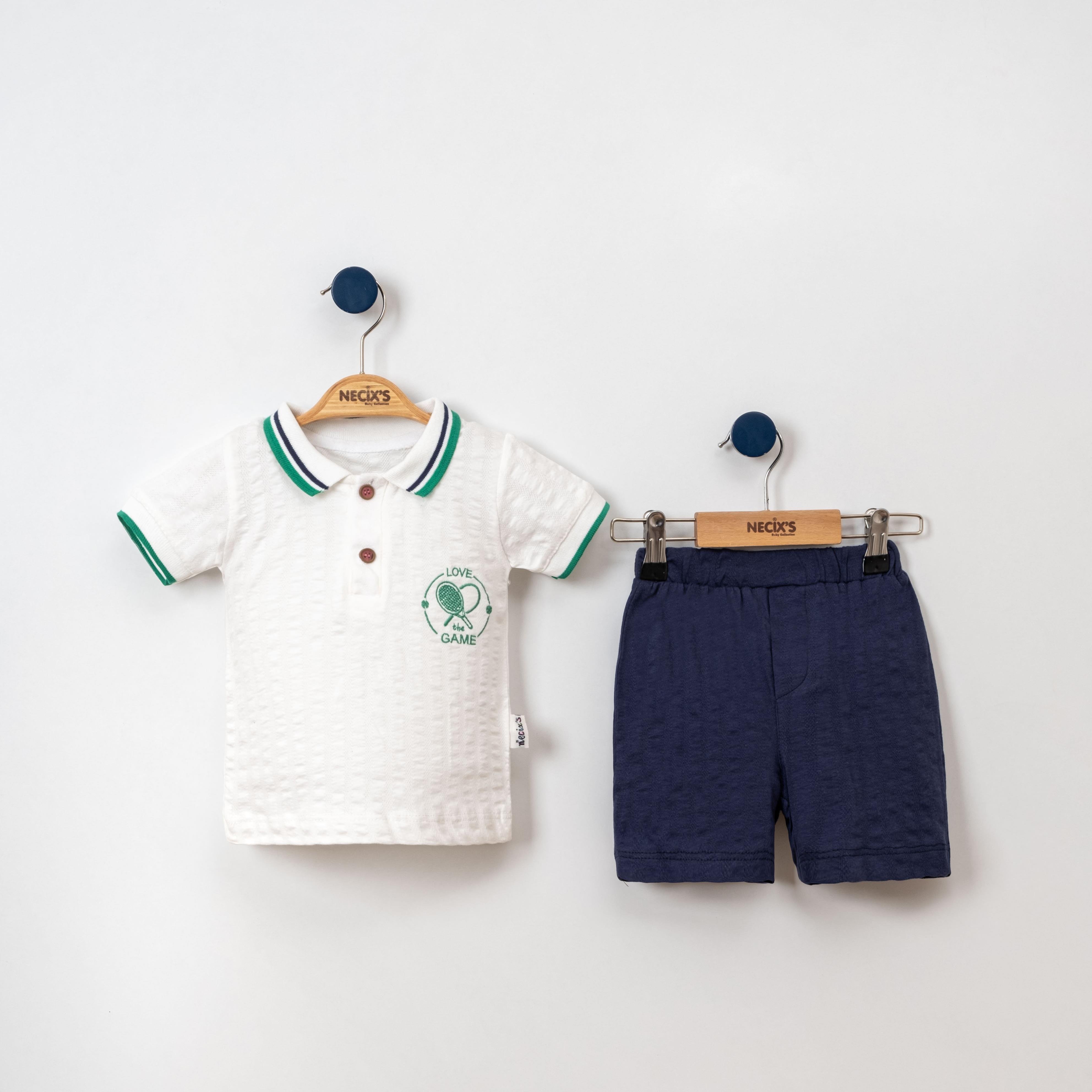Necix's Game Polo Yakalı Erkek Bebek İkili Takım