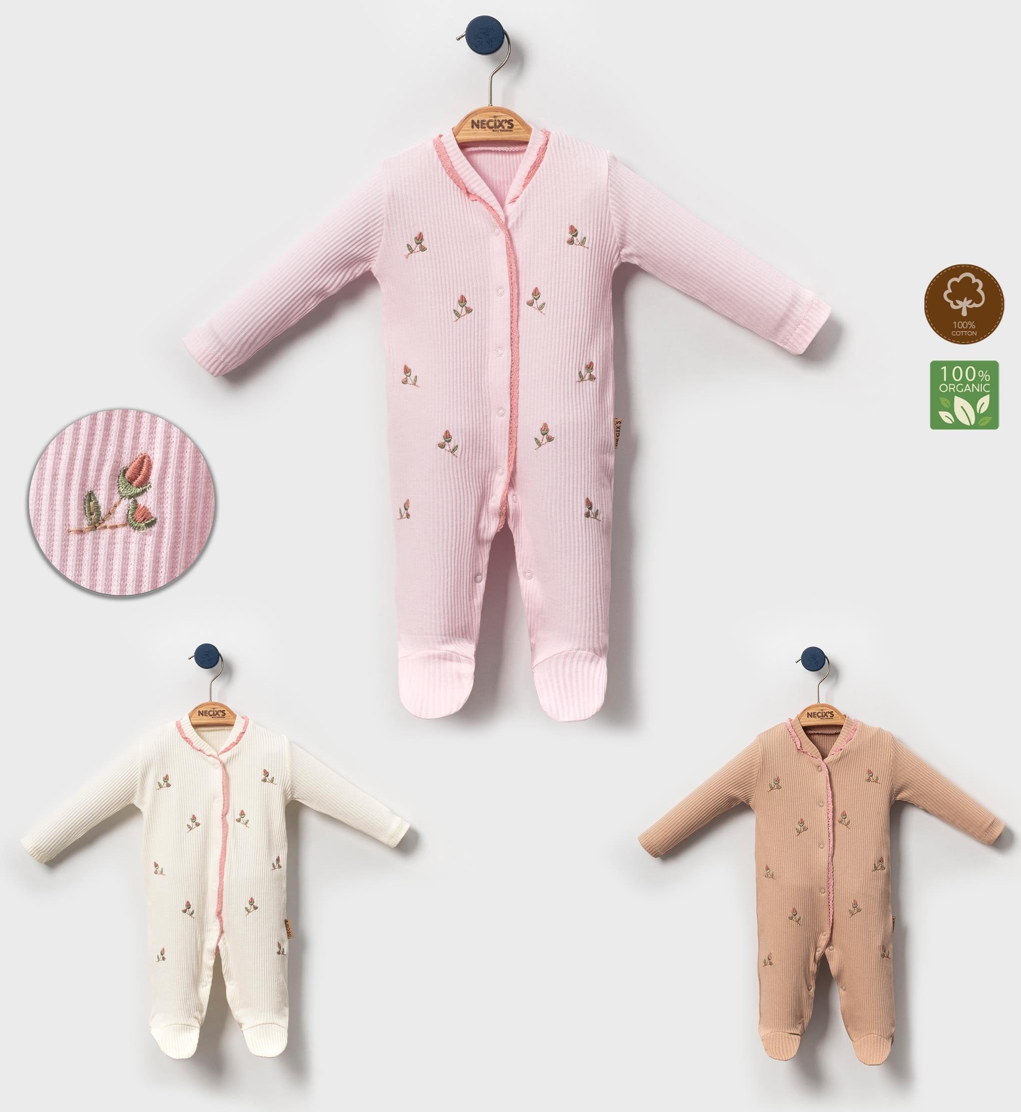 Necix's Girit Kız Bebek Soft Tulum