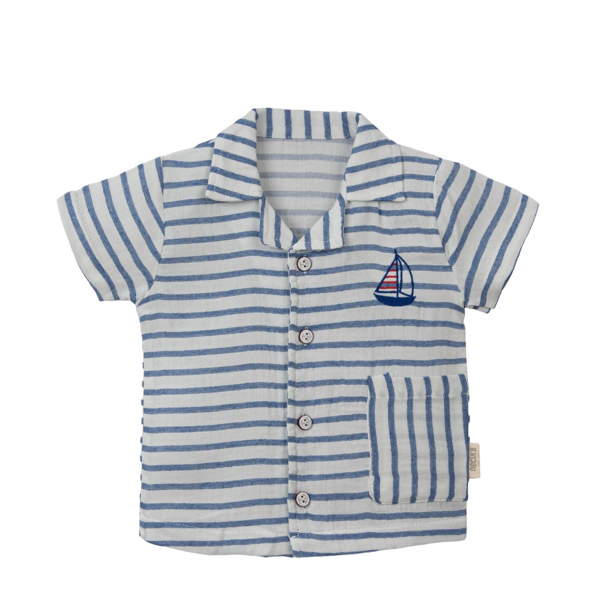 Necix's Hamilton Marin Bayramlık Erkek Çocuk İkili Takım