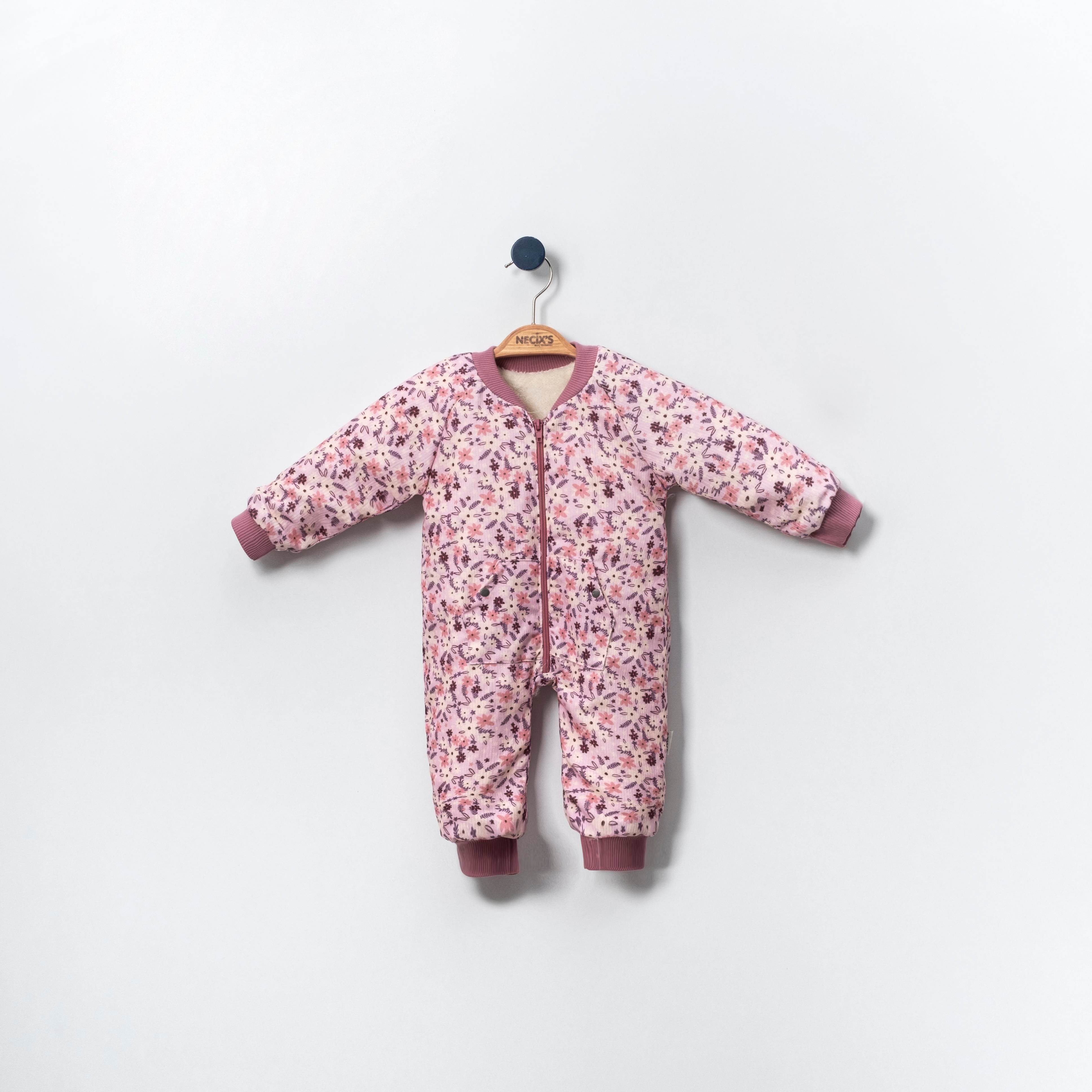 Necix's Hanya Kız Bebek Fermuarlı Tulum