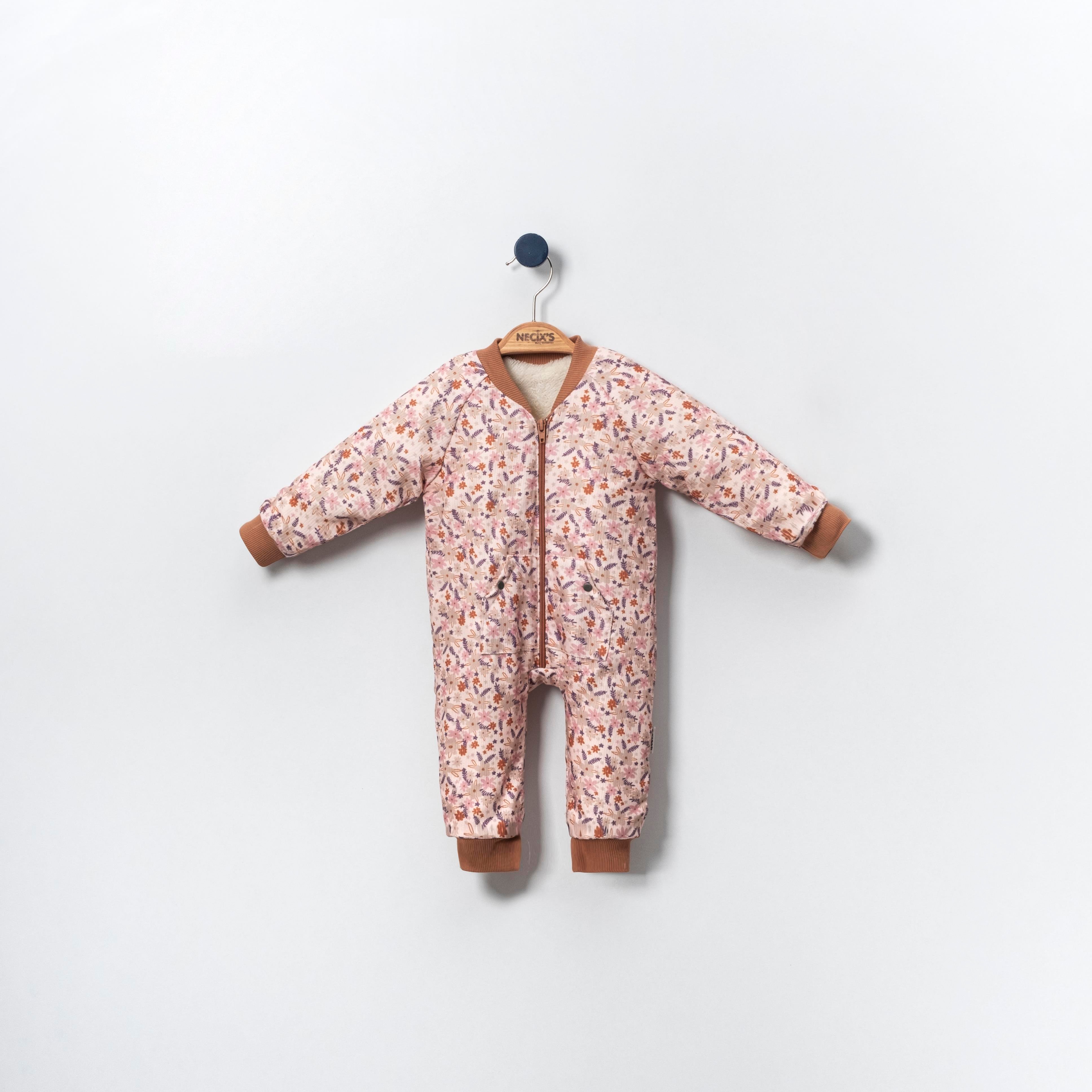 Necix's Hanya Kız Bebek Fermuarlı Tulum