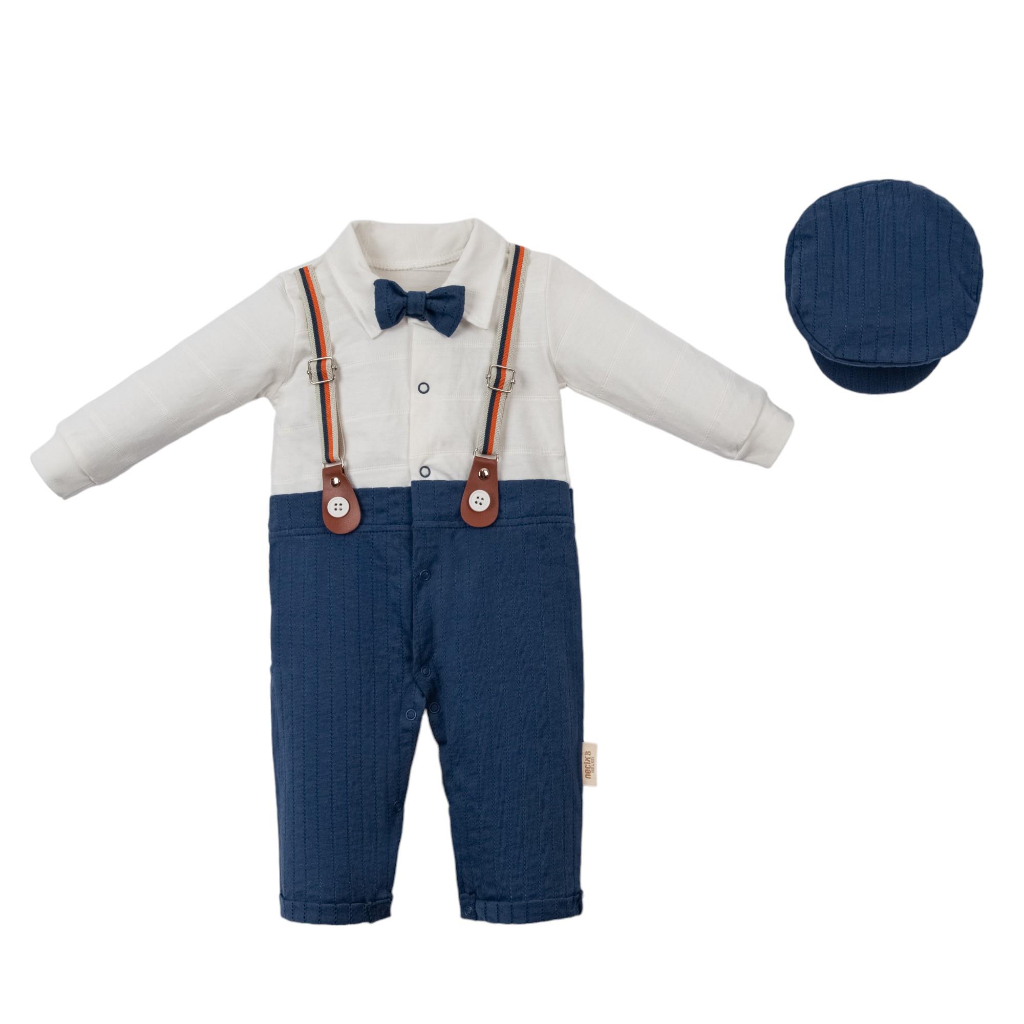 Necix's Hato Salopetli Erkek Bebek Tulum