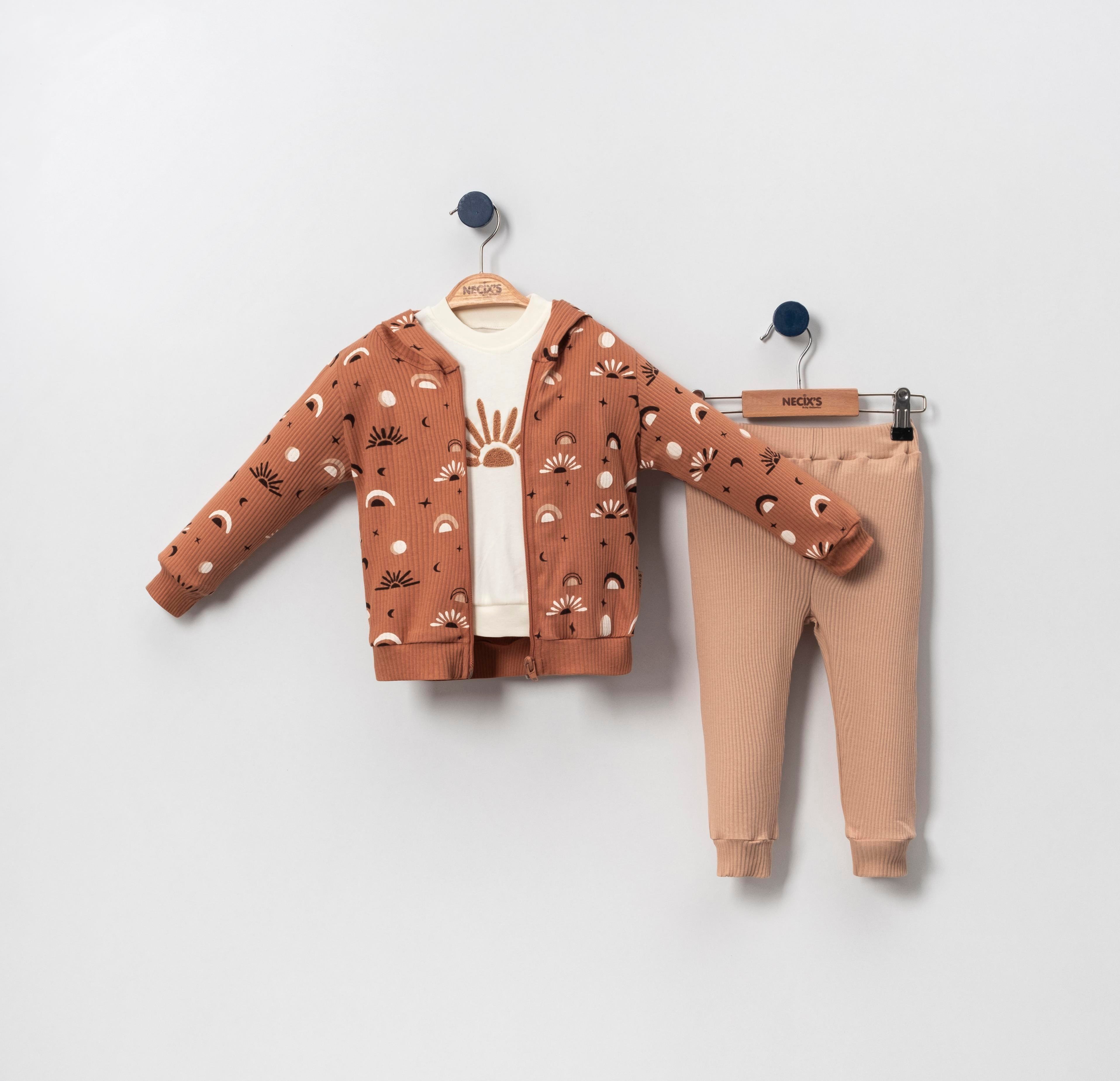 Necix's Hurgada Bebek Kapüşonlu Üçlü Takım