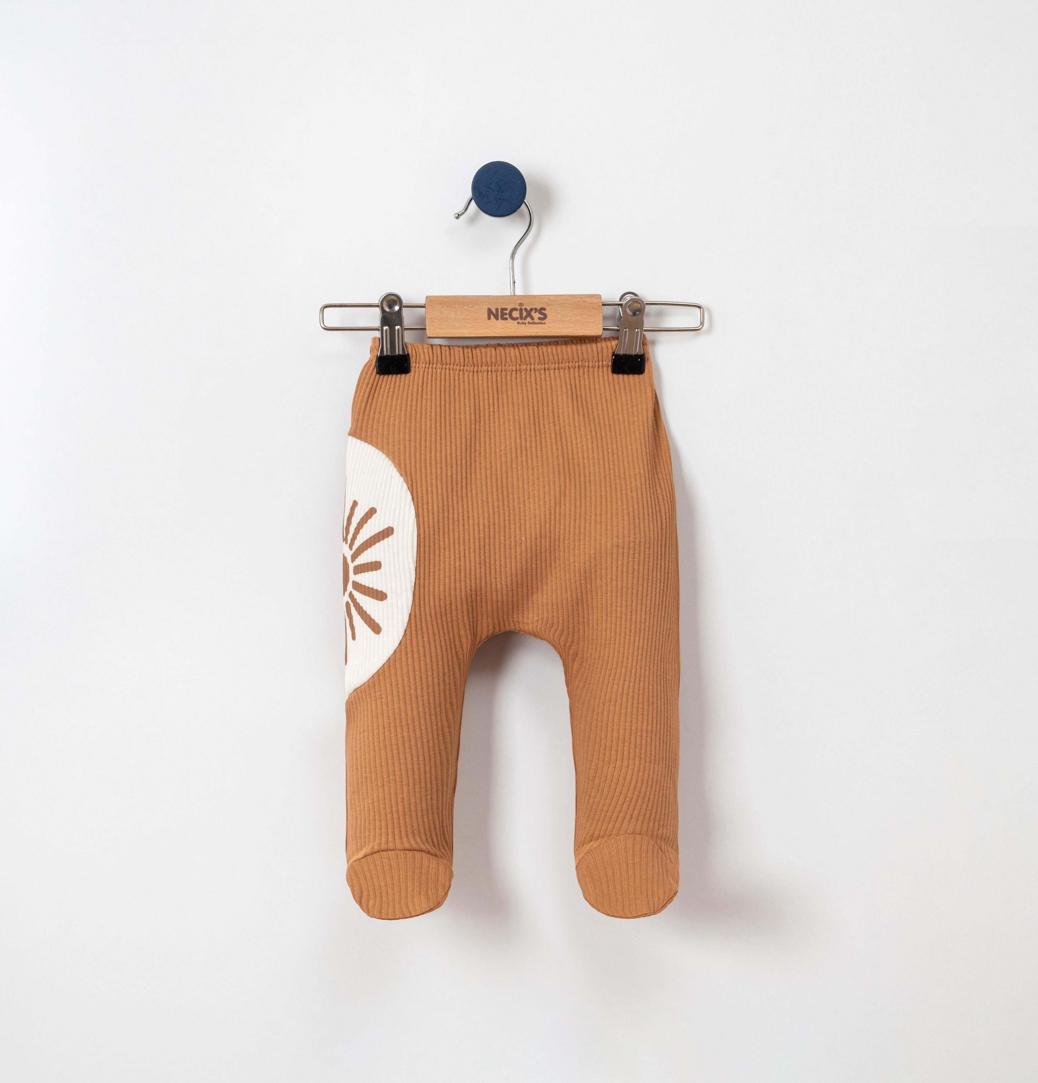 Necix's Hurgada Üçlü Kız Bebek Pantolon 0-3 Ay, 3-6 Ay 3 Adet