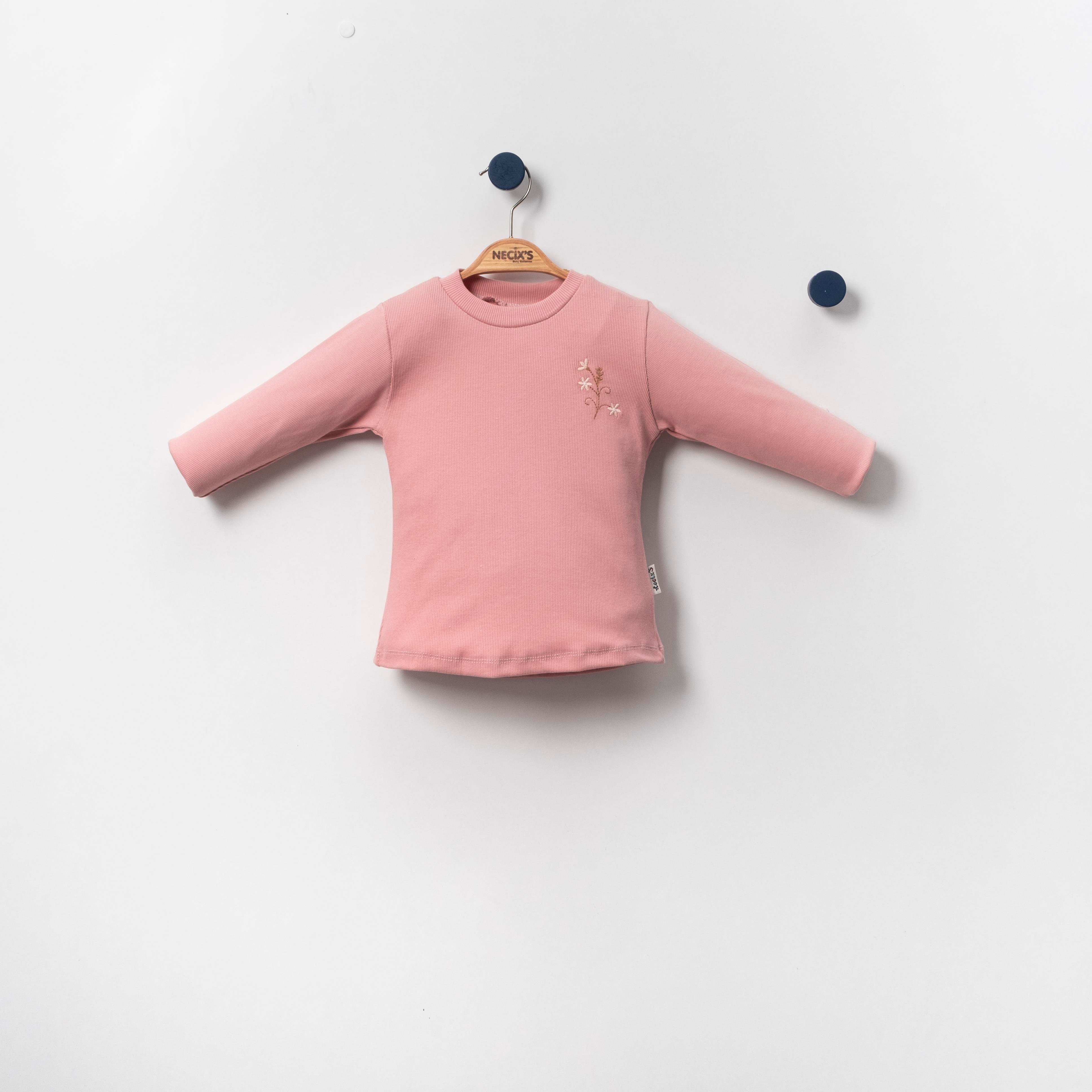 Necix's İkiz Tavşan Kapüşonlu Kız Bebek Üçlü Takım