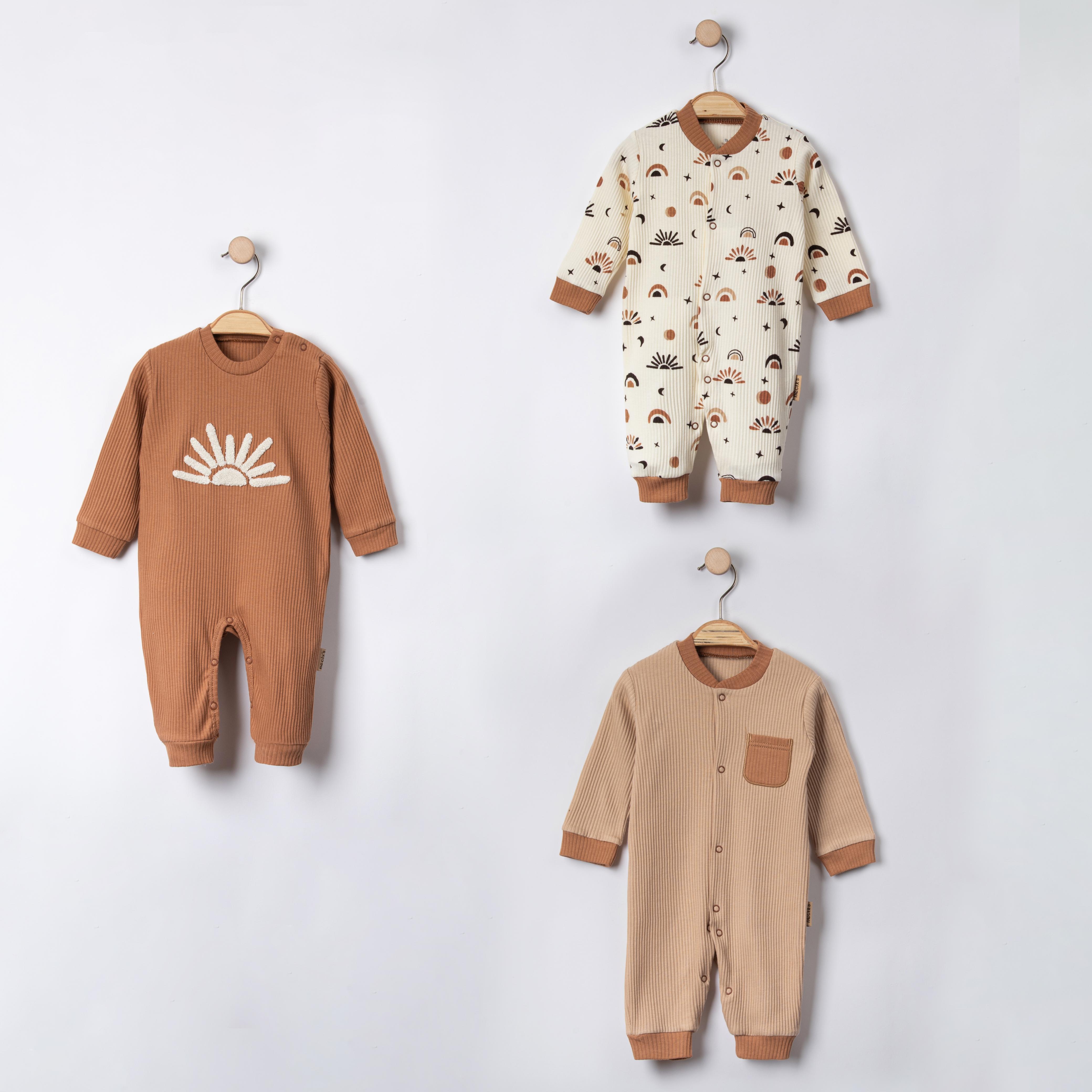 Necix's İzmir Bebek Tulum 3-6 Ay, 6-9 Ay 3 Adet