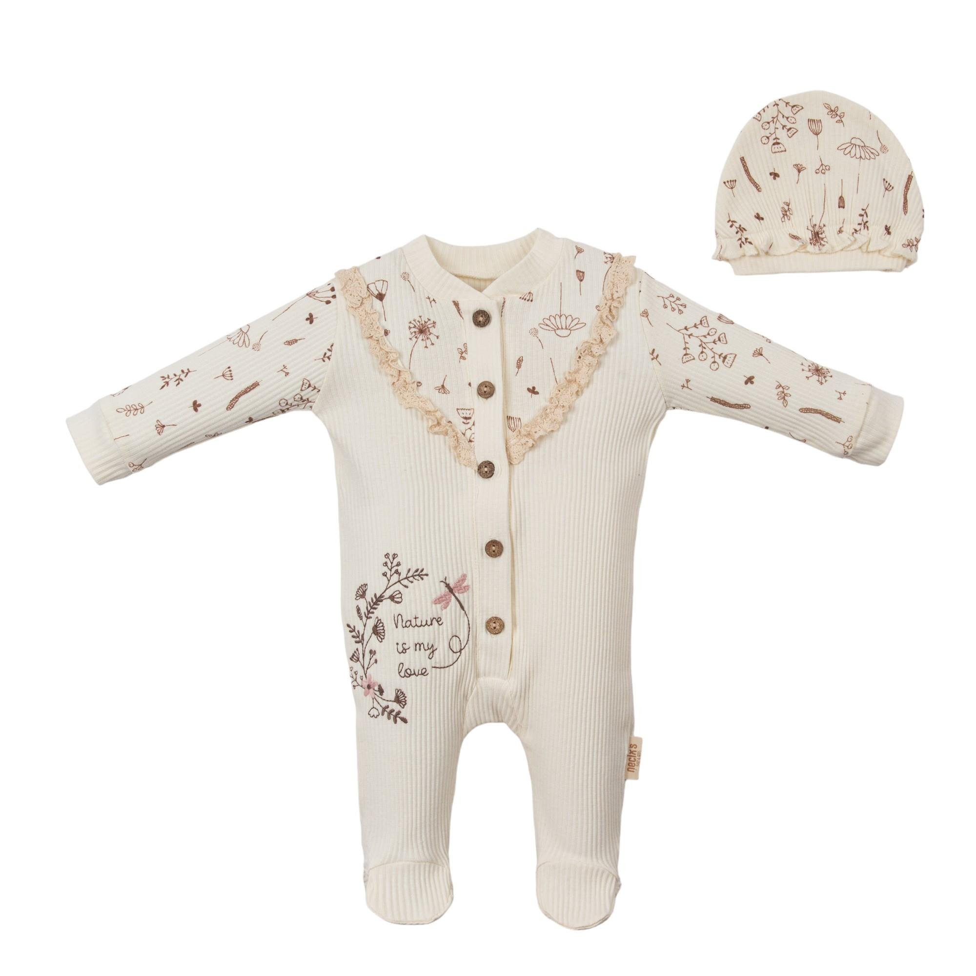 Necix's Kamuela Kız Bebek Patikli Tulum