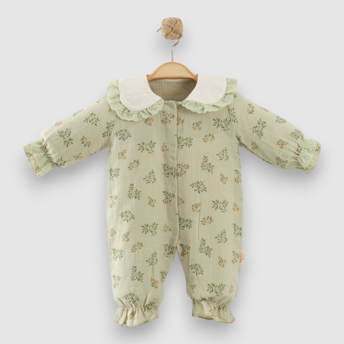 NECİXS KIZ BEBE 3/12 AY GOLD FLOW TULUM