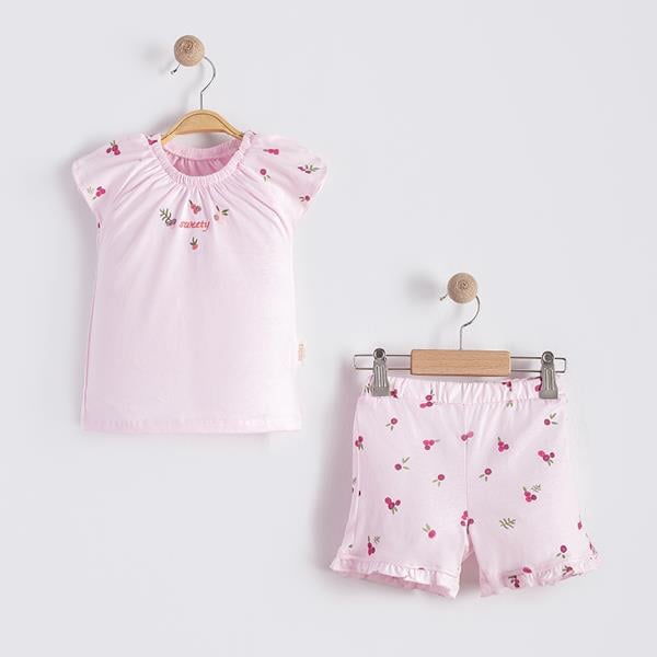 NECİXS KIZ BEBE 6/24 AY SWEETY 2 Lİ TAKIM