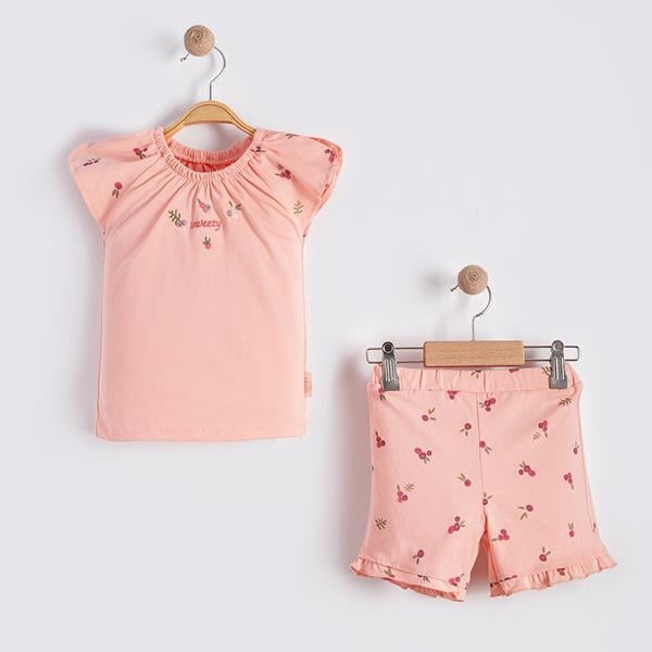 NECİXS KIZ BEBE 6/24 AY SWEETY 2 Lİ TAKIM