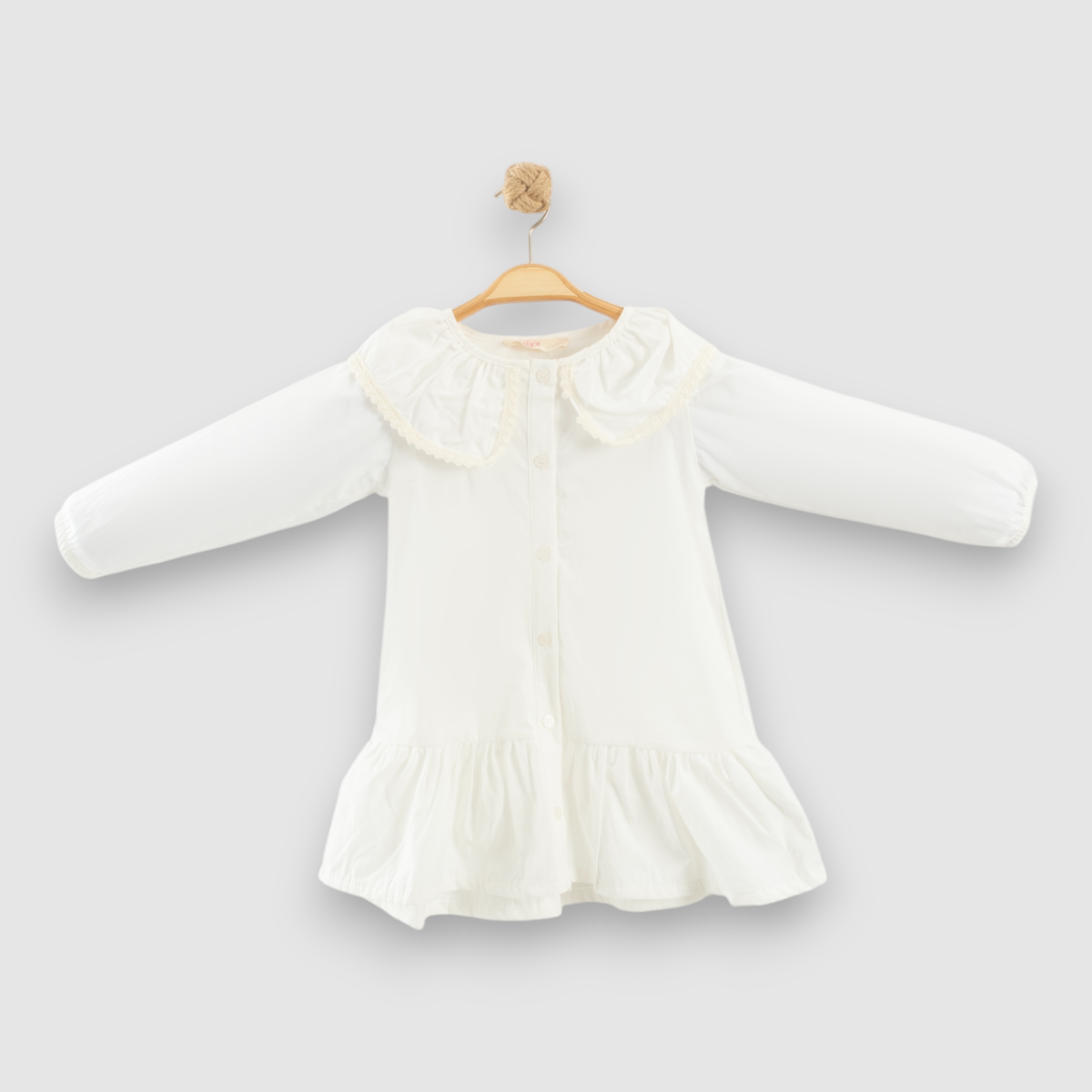 NECİXS KIZ ÇOCUK BASİC COLORS ELBİSE