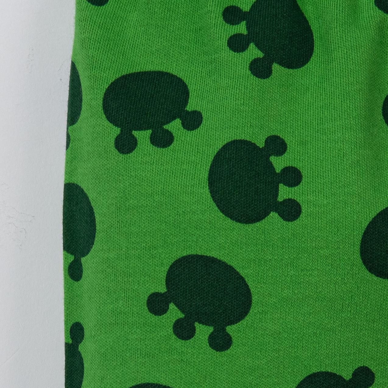 Necix's Kurbağa Desenli Erkek Bebek Hastane Çıkışı Beşli Set