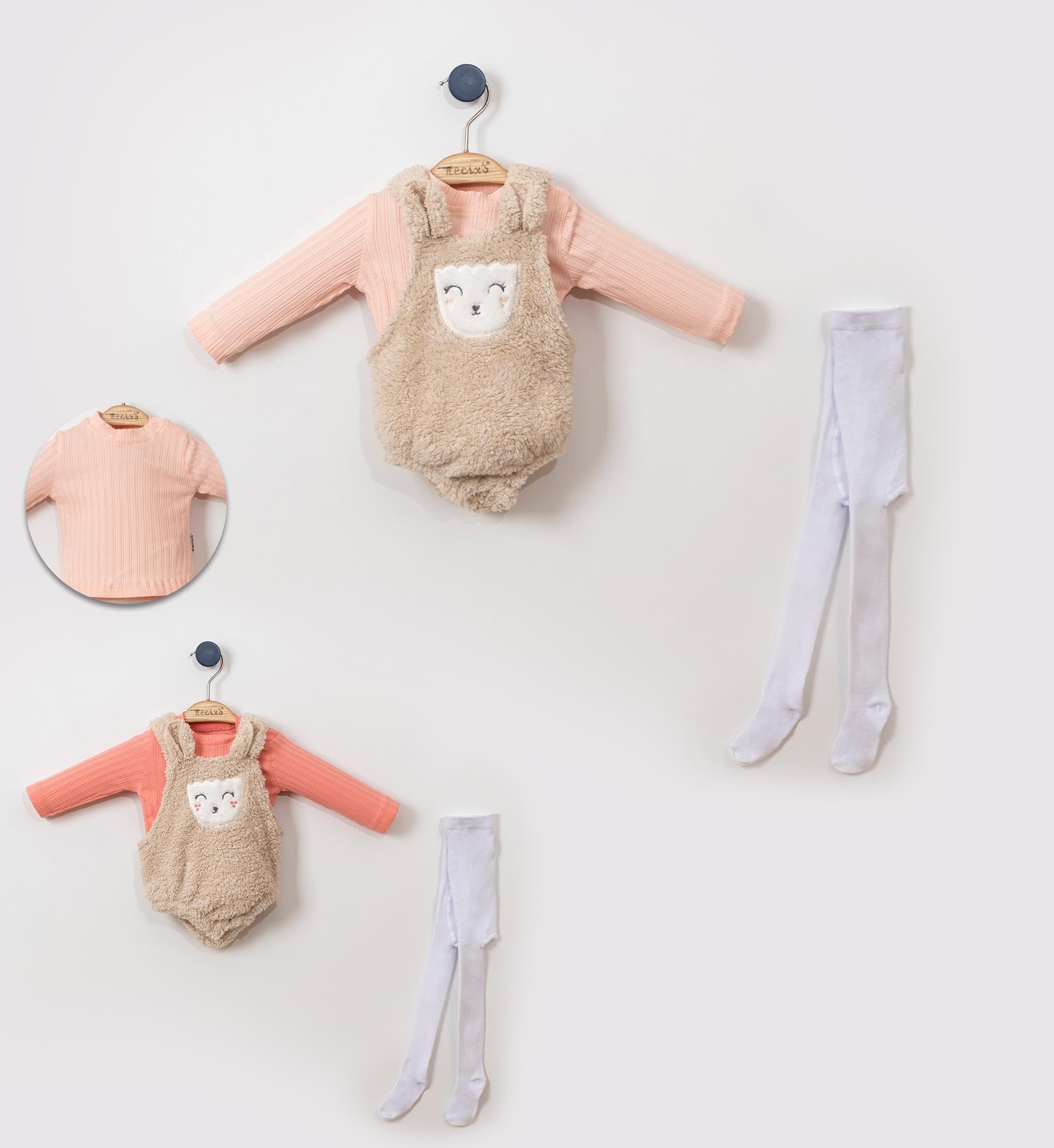 Necix's Kuzucuk Kız Bebek 3 Parça Badili Takım