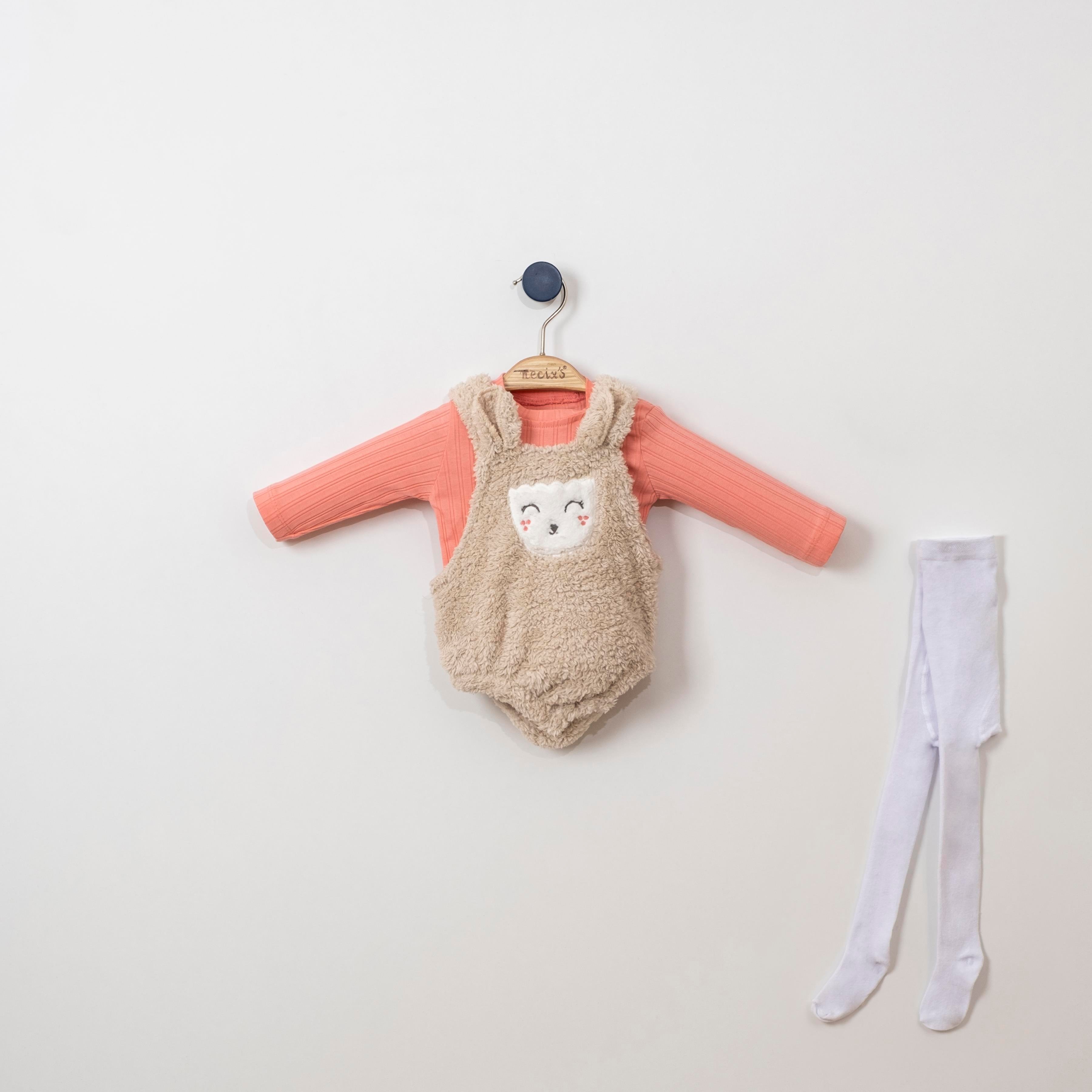 Necix's Kuzucuk Kız Bebek 3 Parça Badili Takım