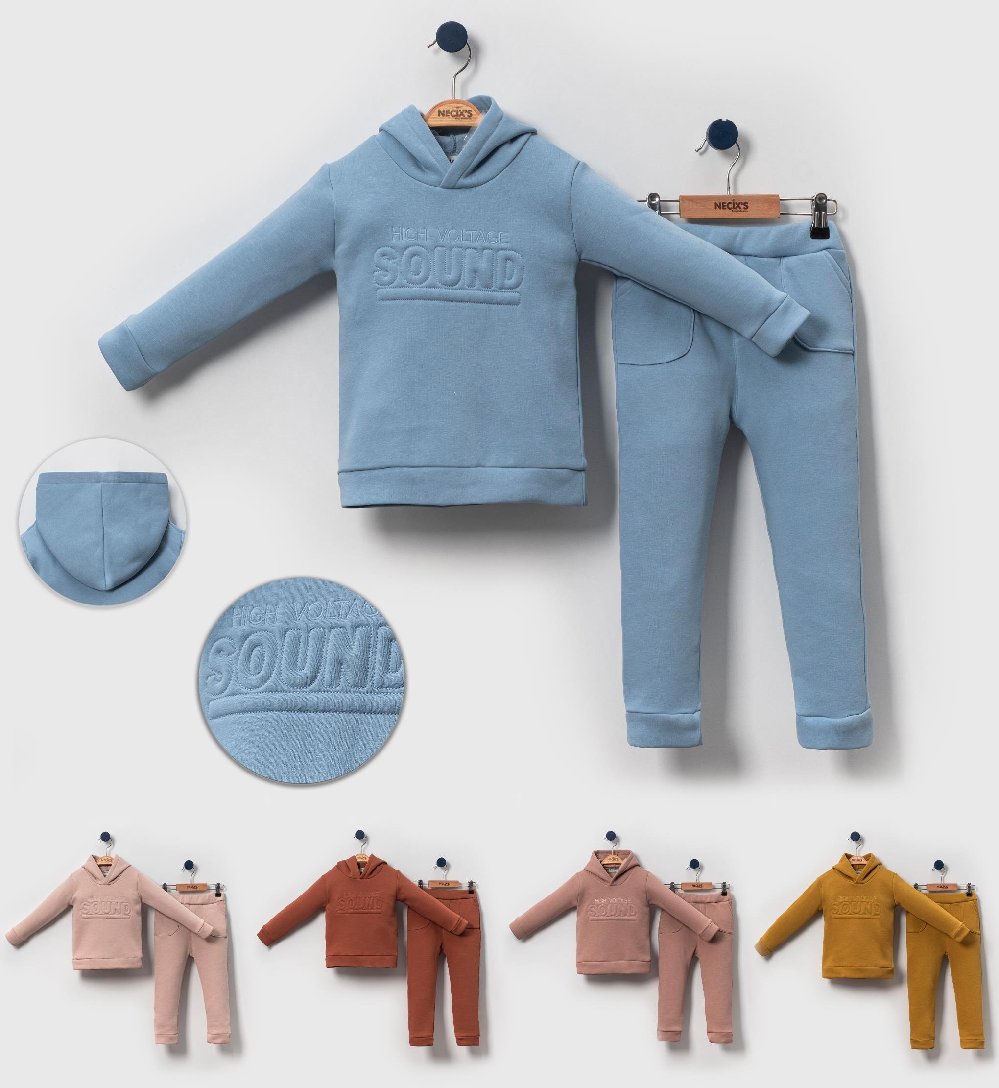 Necix's Las Vegas Kapüşonlu Kız Çocuk İkili Takım