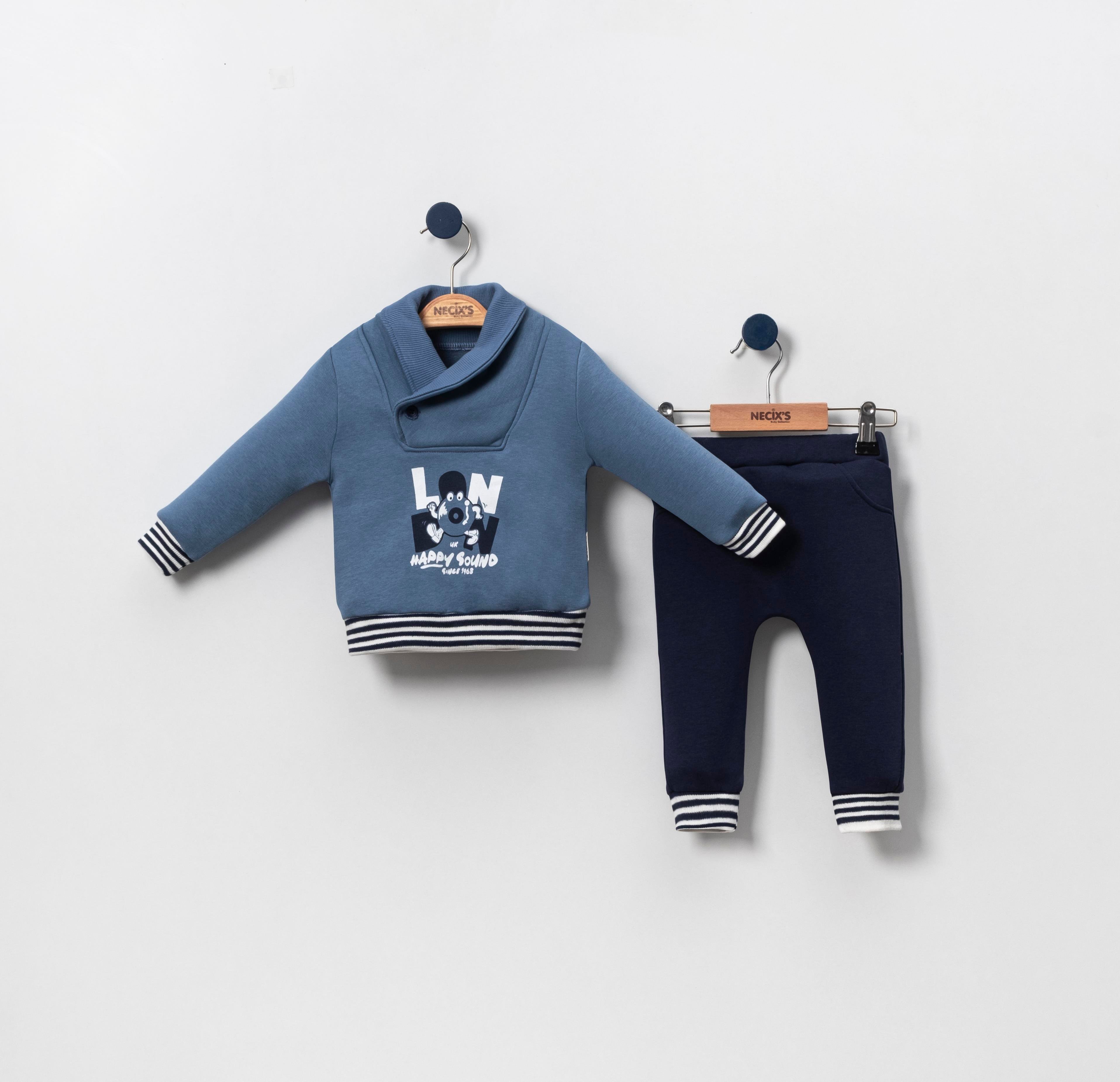 Necix's London Üç İp Özgün Bebek İkili Takım