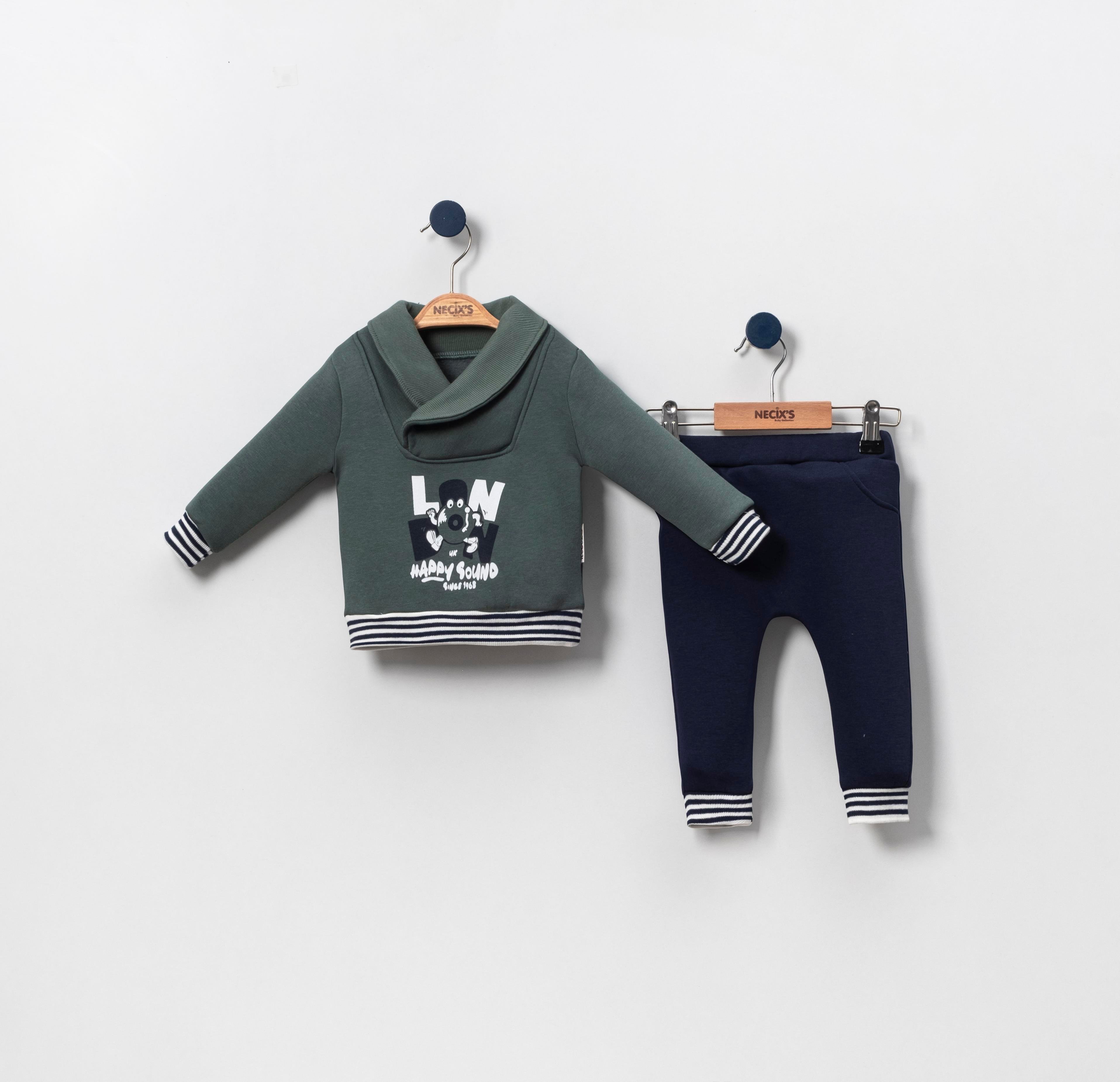 Necix's London Üç İp Özgün Bebek İkili Takım