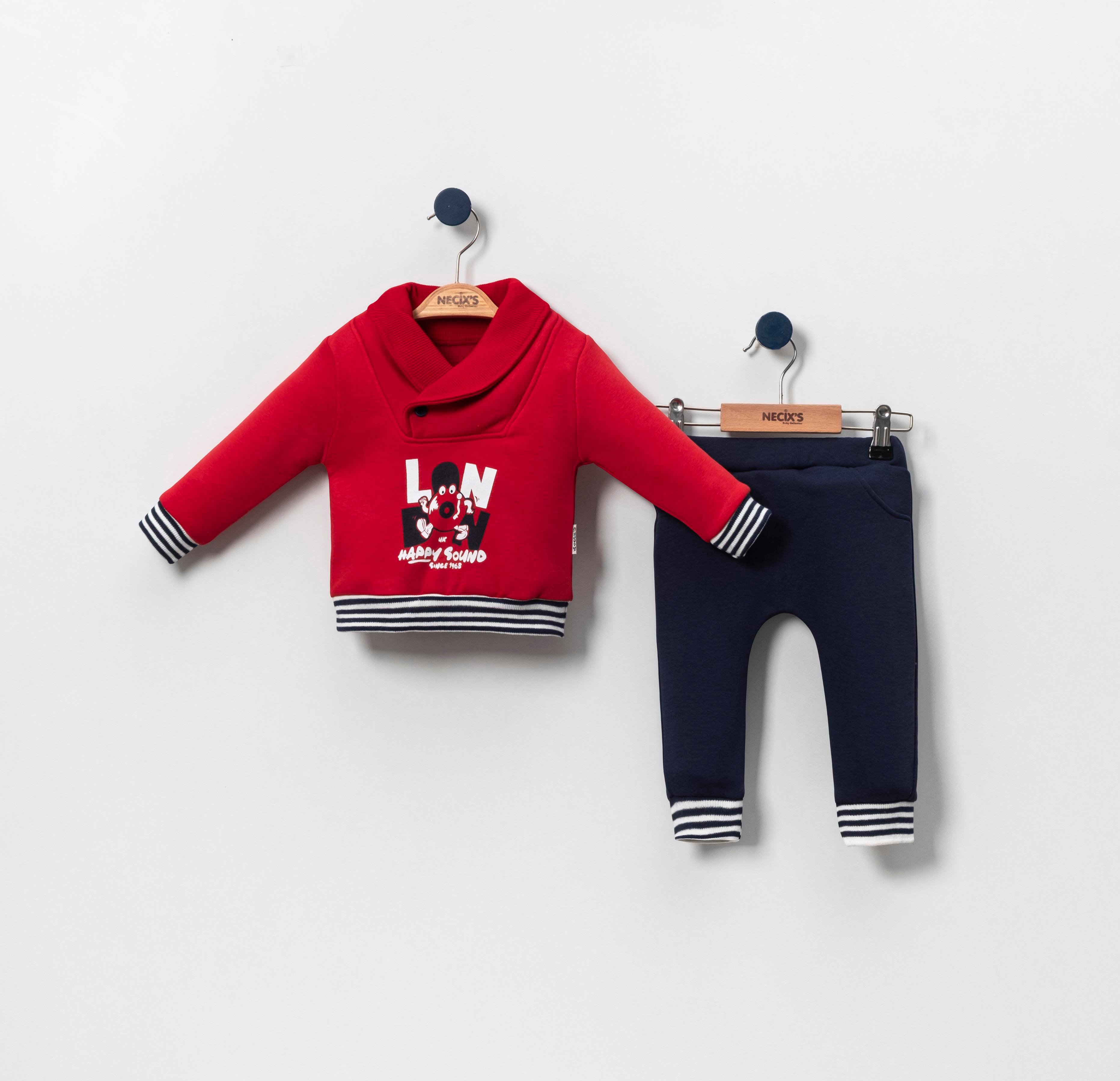 Necix's London Üç İp Özgün Bebek İkili Takım