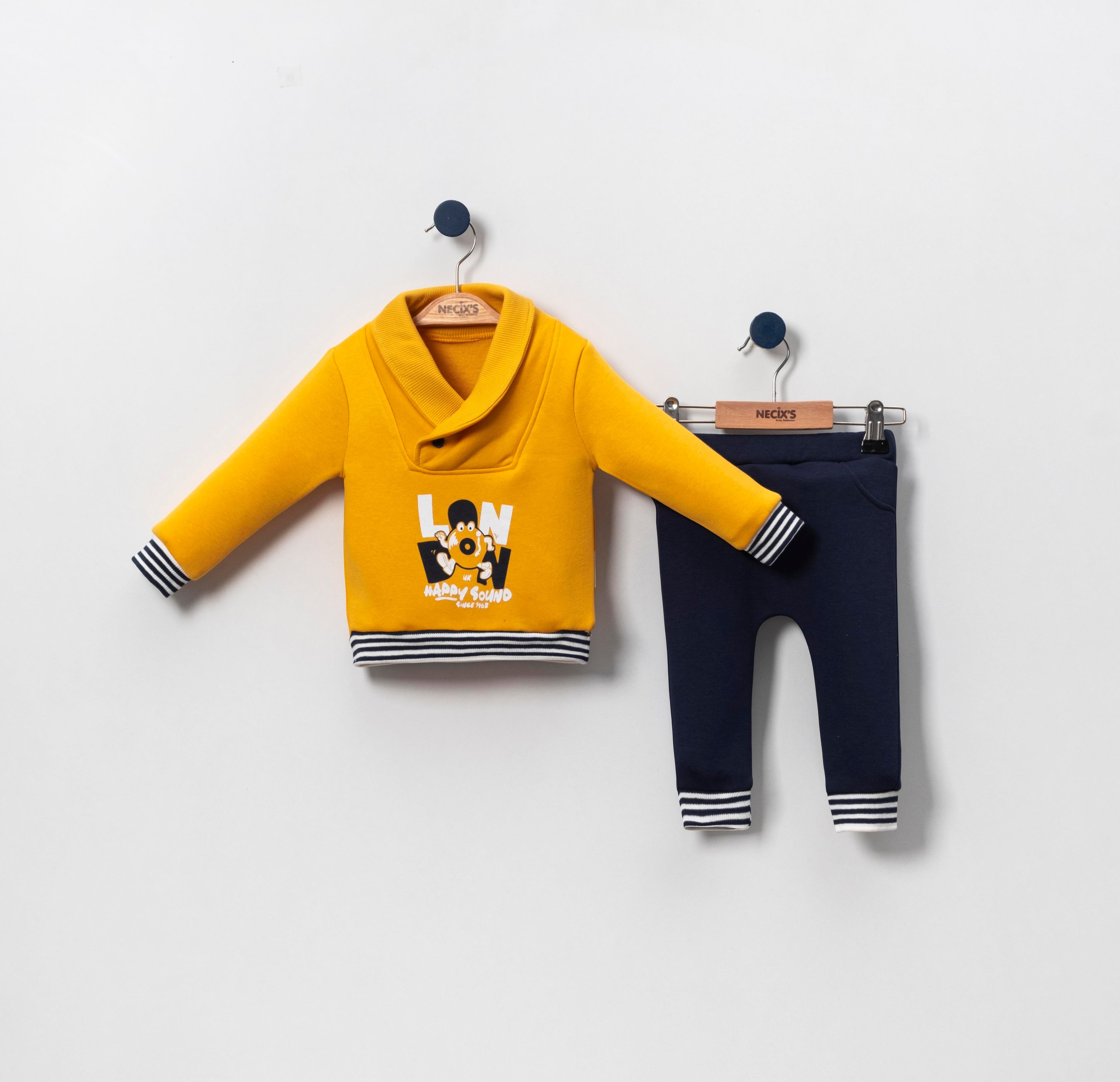 Necix's London Üç İp Özgün Bebek İkili Takım