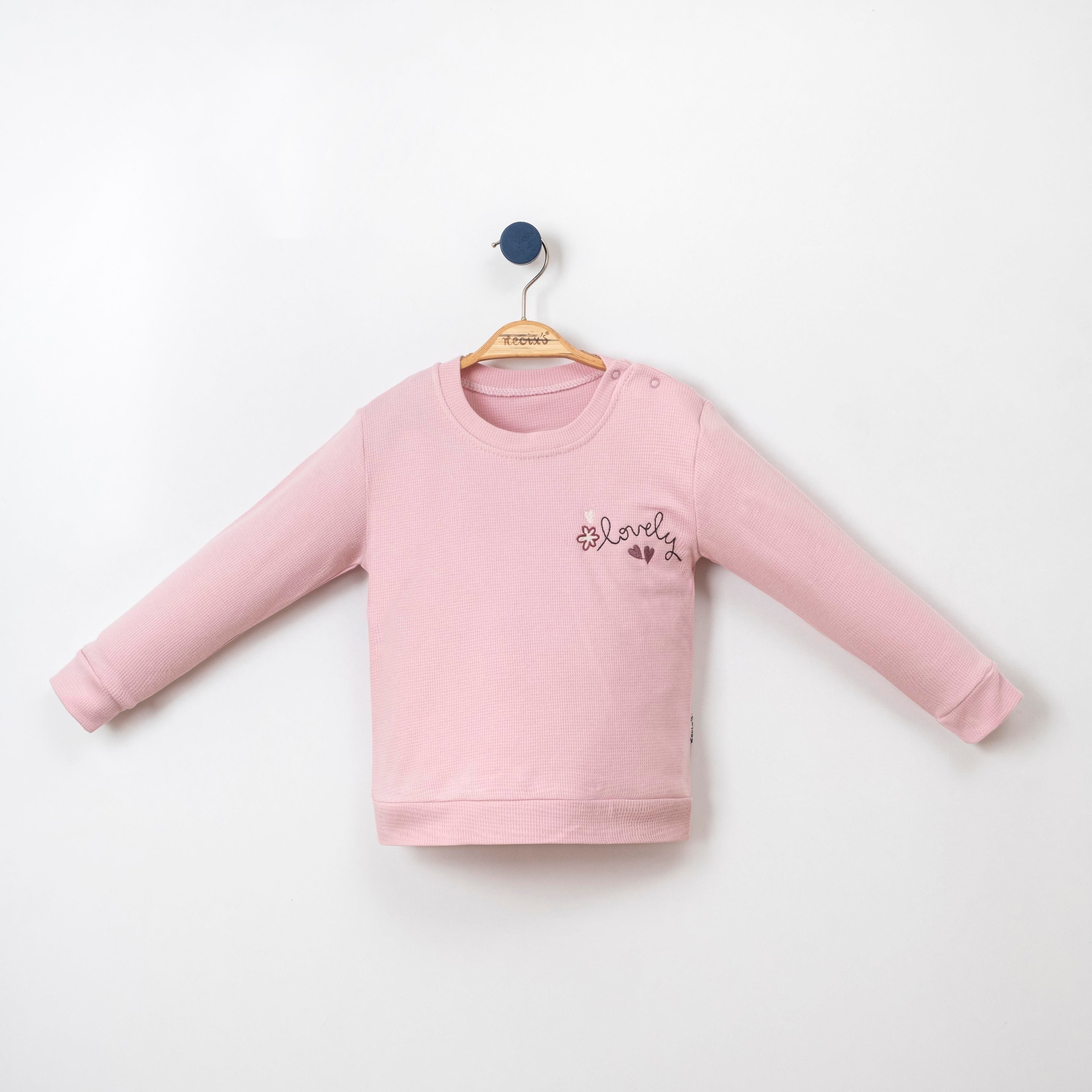 Necix's Lovely Nakışlı Sweat Çocuk Üst Giyim