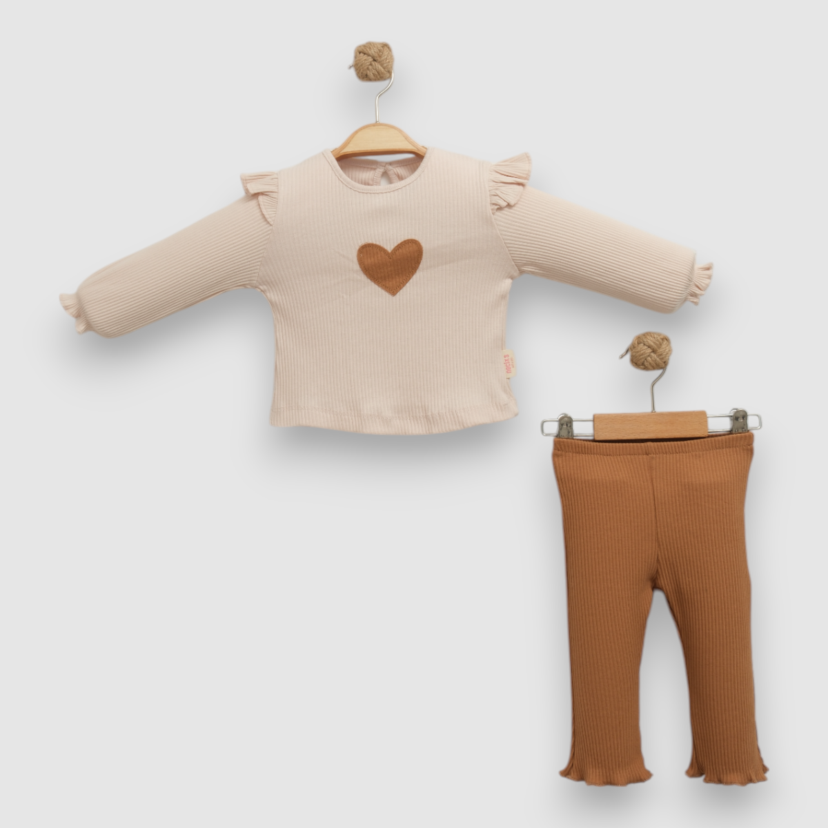 NECİXS LOVELY PARORLU KIZ BEBEK 2Lİ TAKIM
