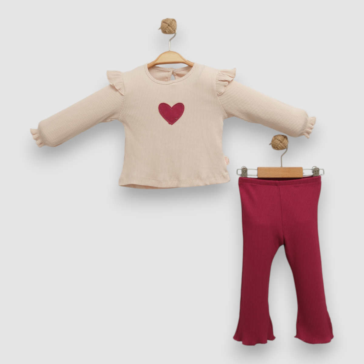 NECİXS LOVELY PARORLU KIZ BEBEK 2Lİ TAKIM