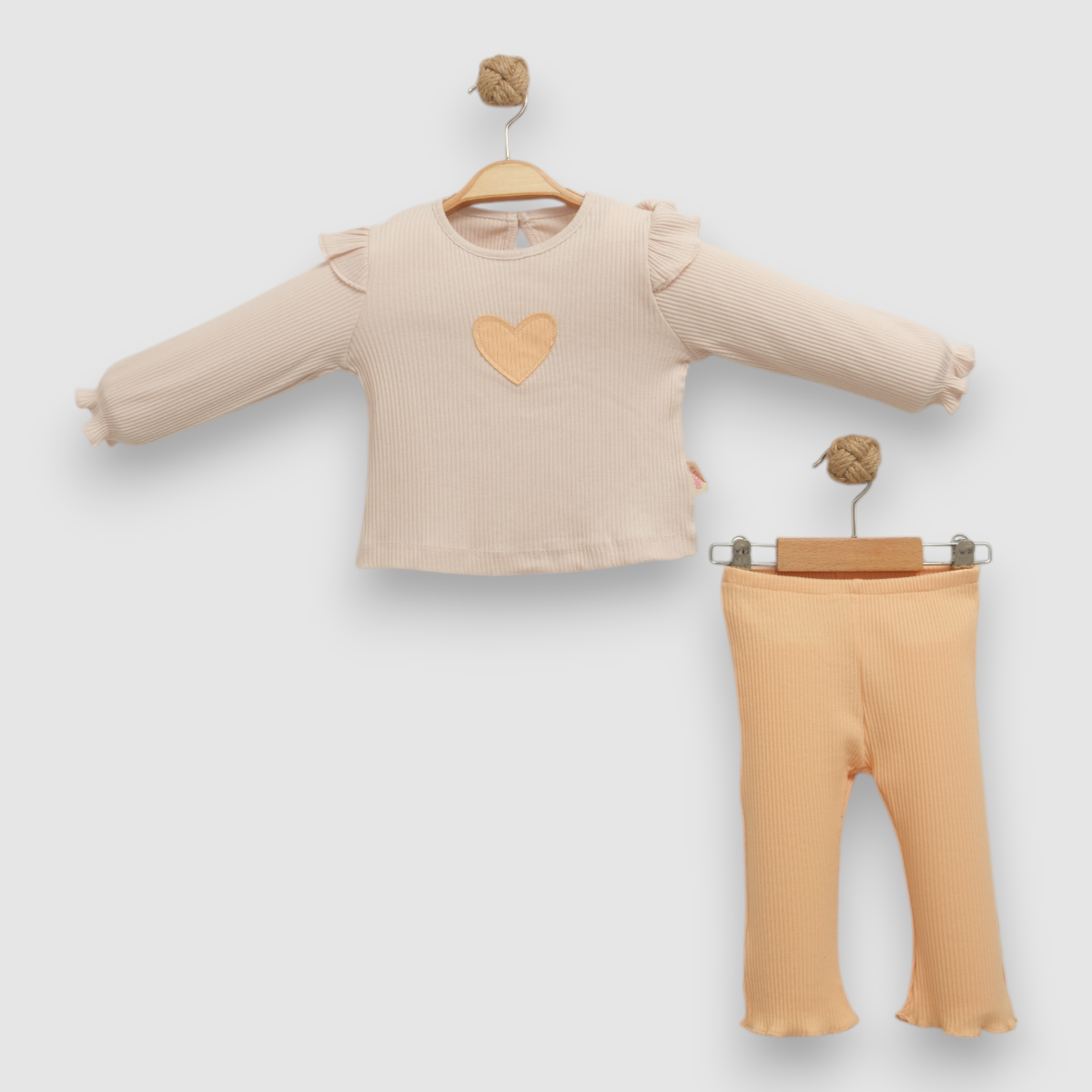 NECİXS LOVELY PARORLU KIZ BEBEK 2Lİ TAKIM
