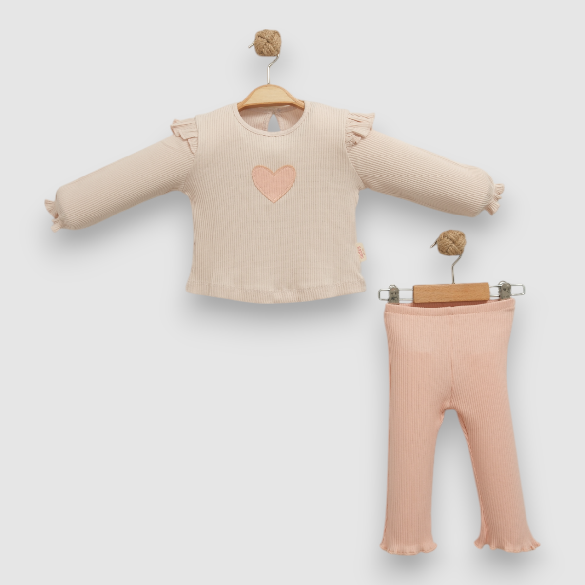NECİXS LOVELY PARORLU KIZ BEBEK 2Lİ TAKIM