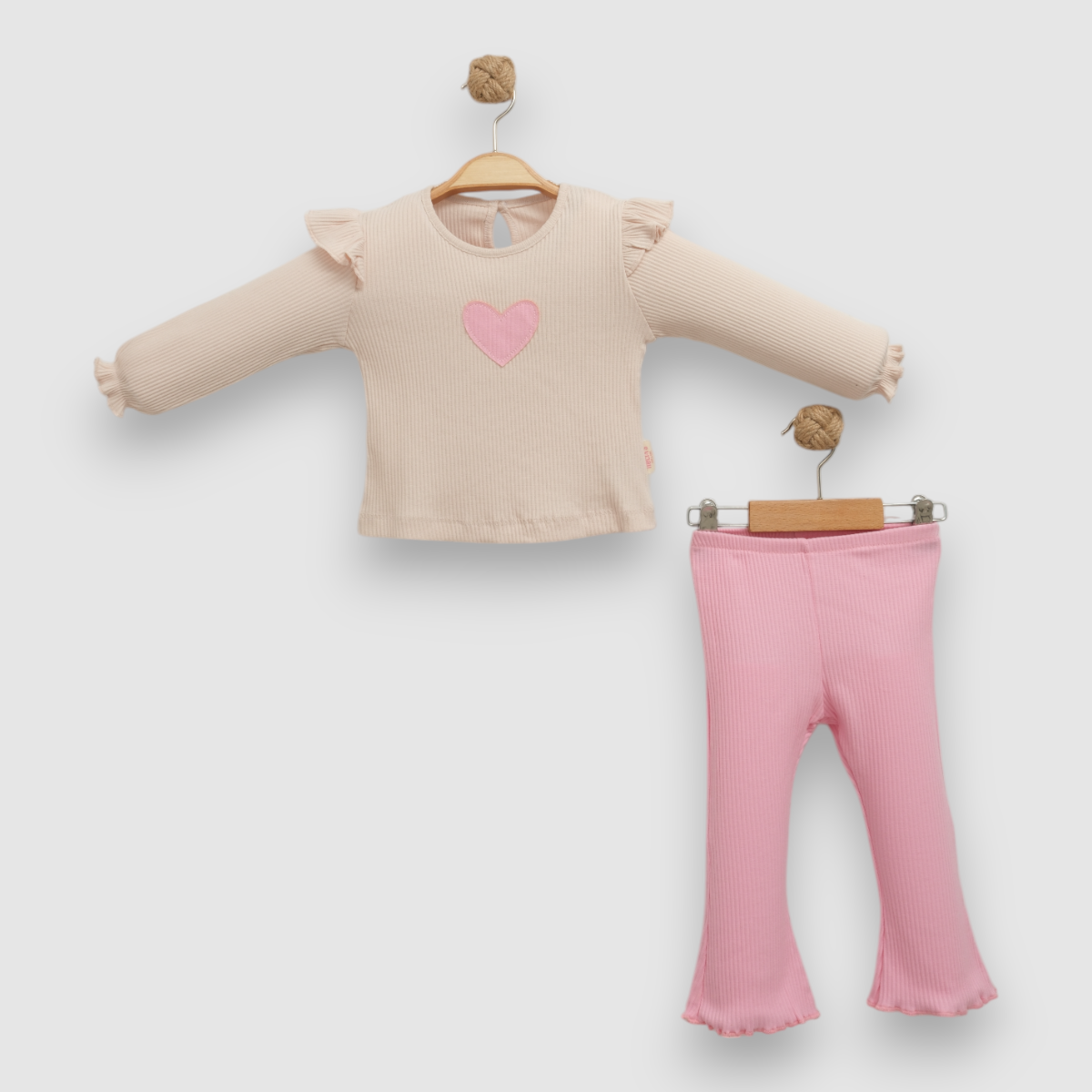 NECİXS LOVELY PARORLU KIZ BEBEK 2Lİ TAKIM