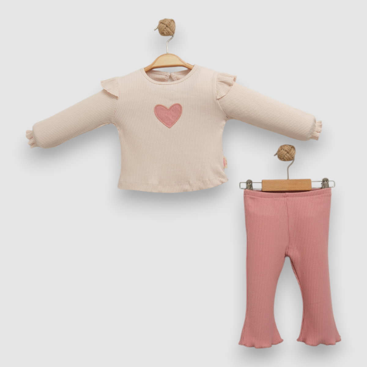 NECİXS LOVELY PARORLU KIZ BEBEK 2Lİ TAKIM