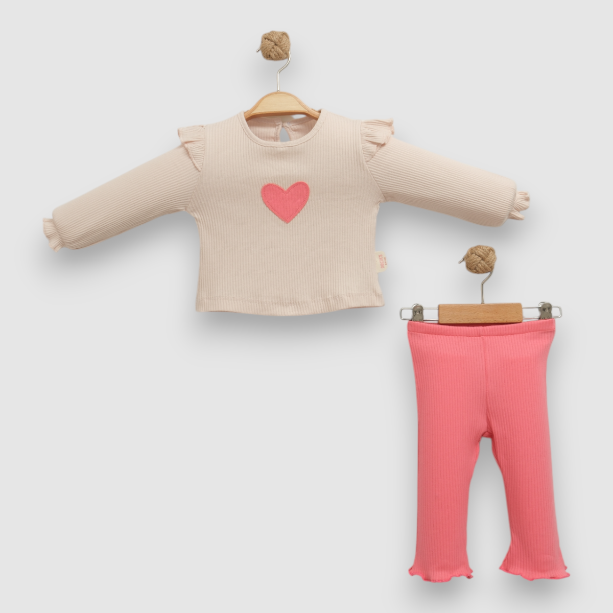 NECİXS LOVELY PARORLU KIZ BEBEK 2Lİ TAKIM