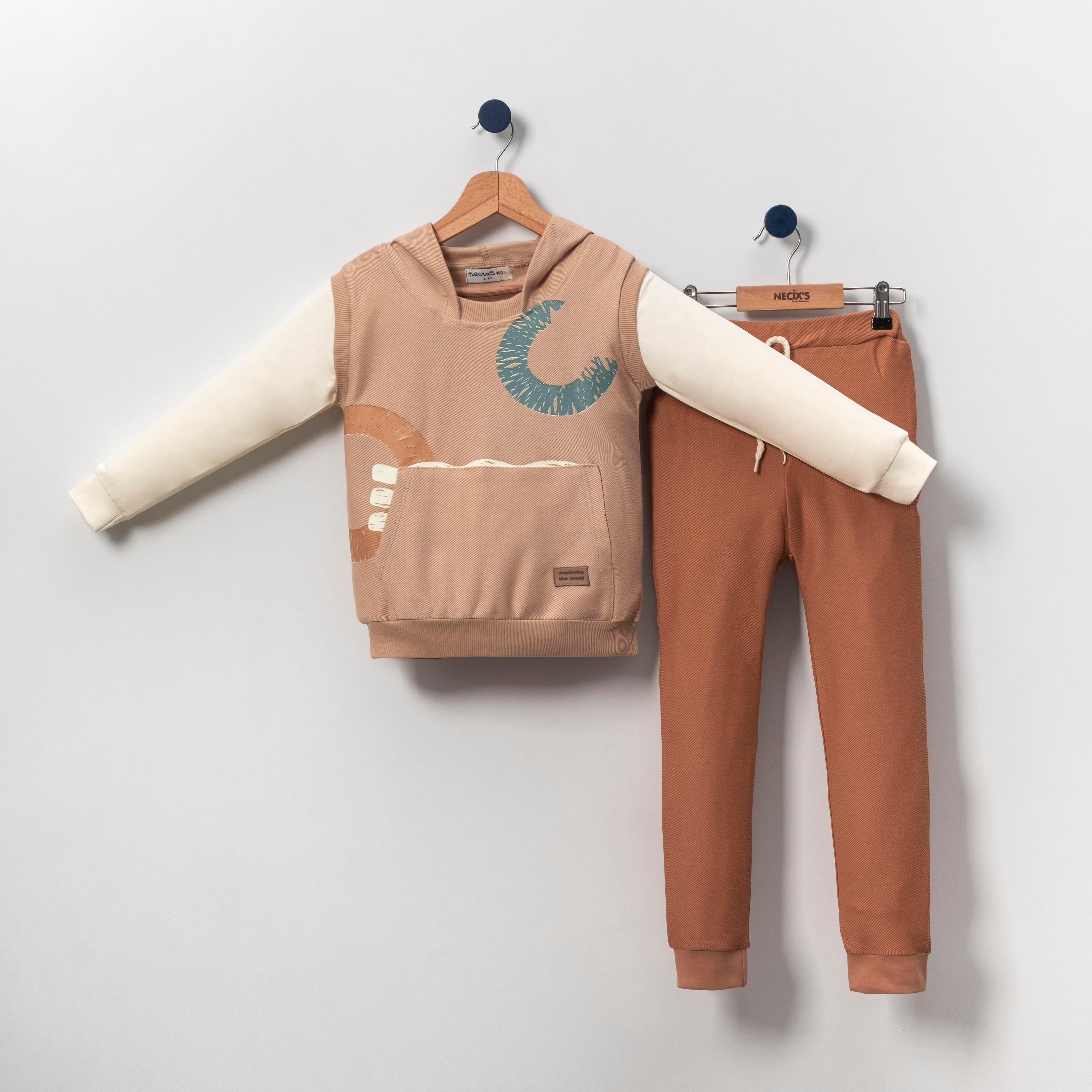 Necix's Lucca Erkek Çocuk Kapüşonlu İkili Takım