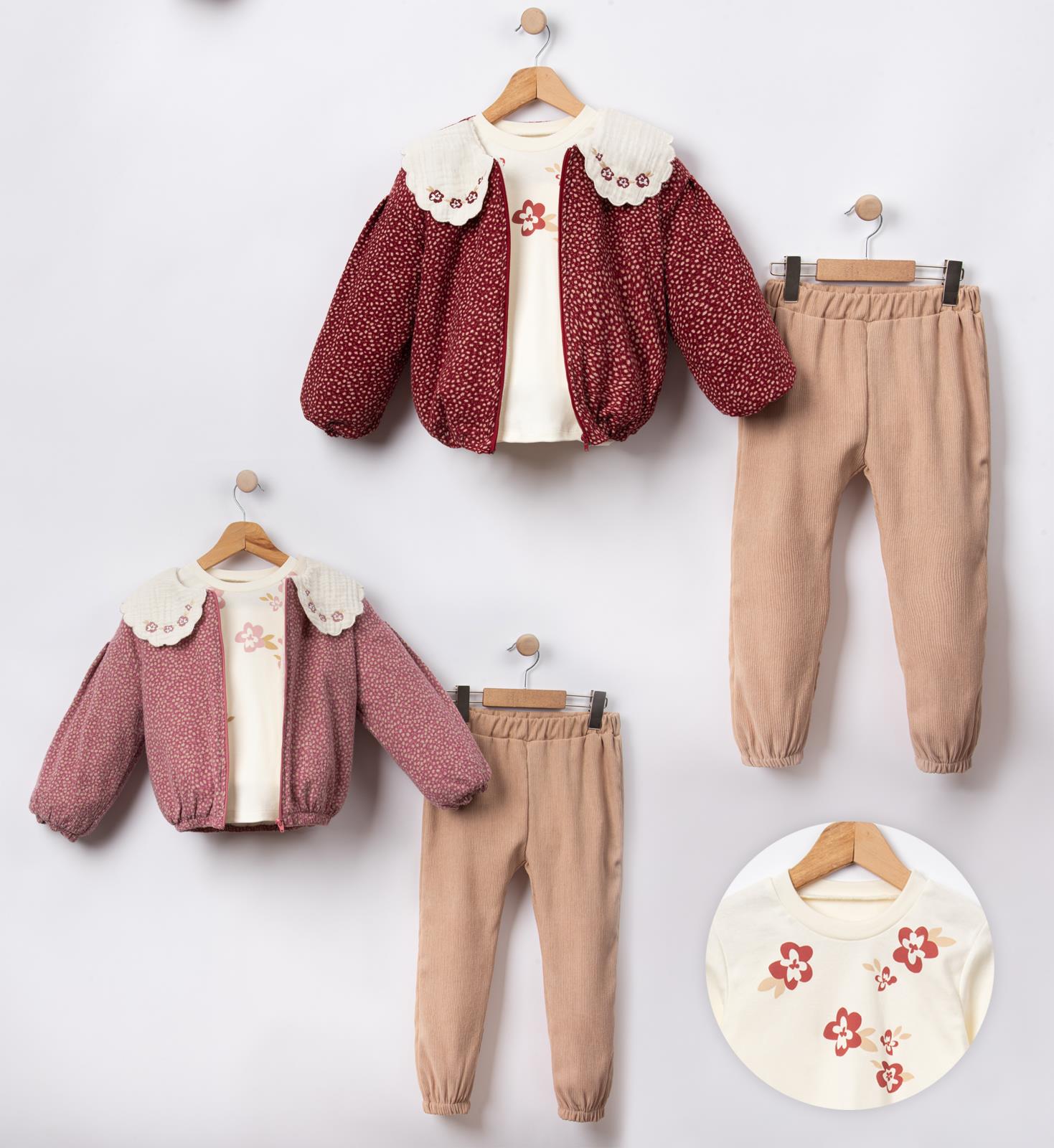 Necix's Luzem Kolej Kız Bebek Üçlü Takım