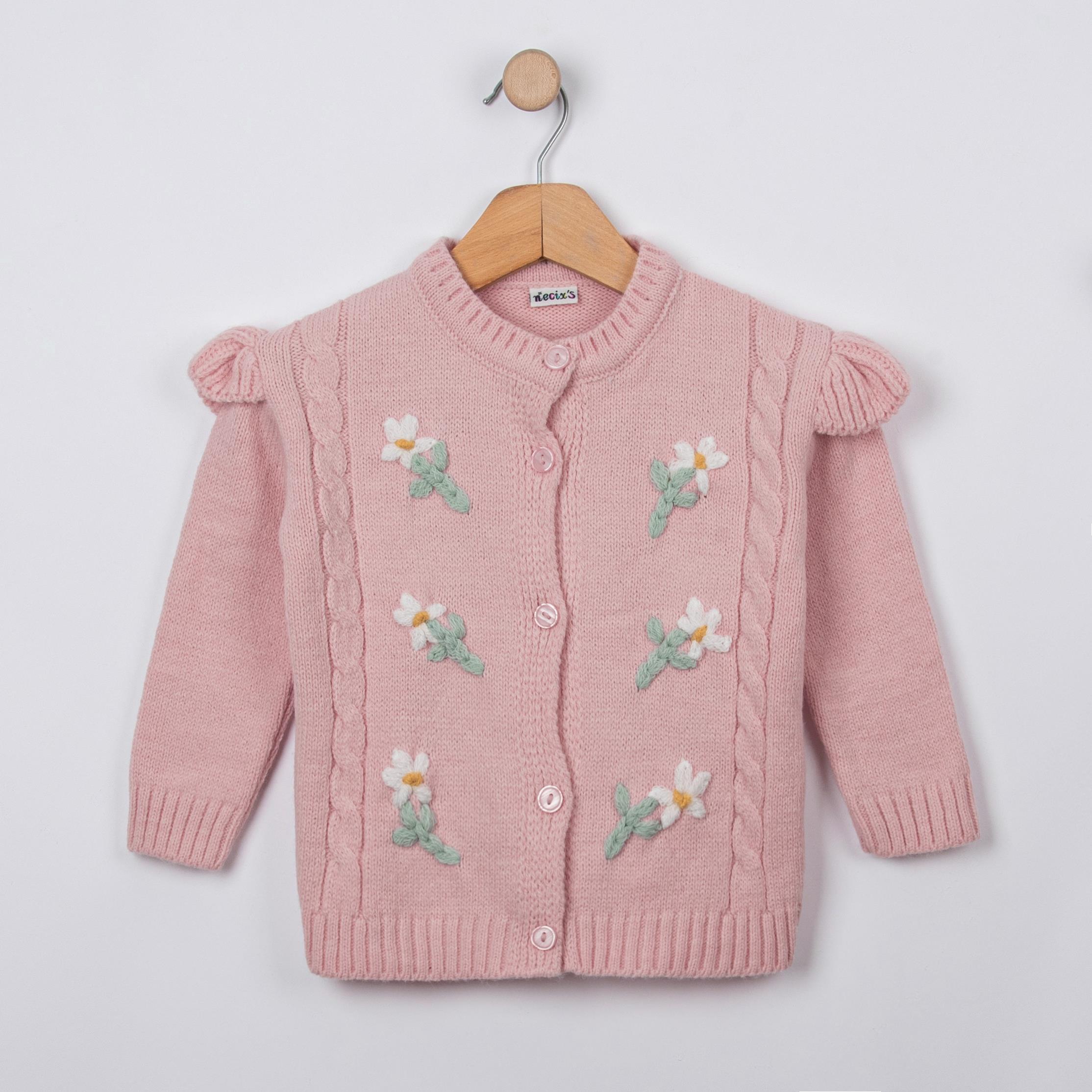 Necix's Lyon Kız Bebek Triko Hırka