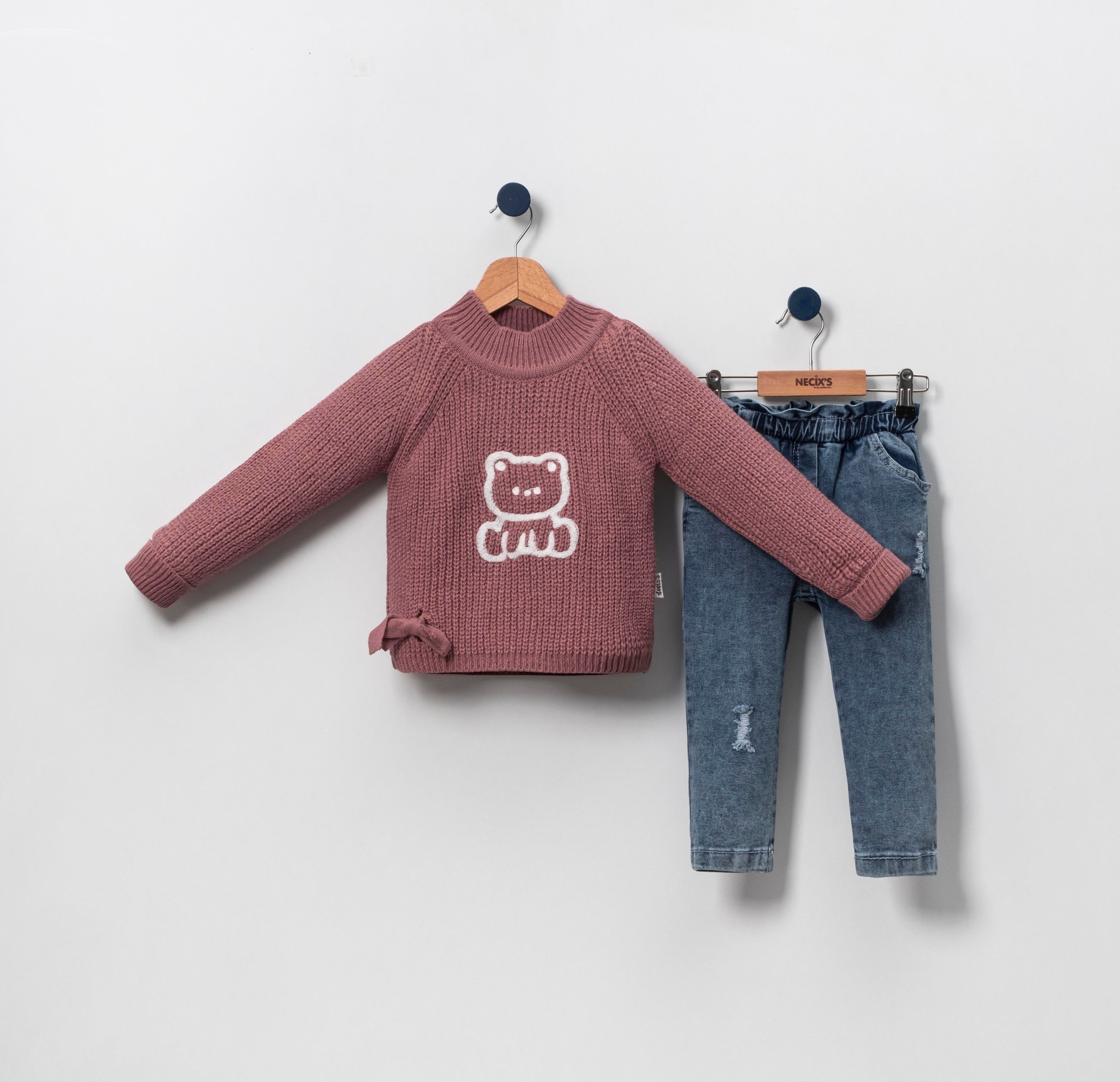 Necix's Lyon Kız Çocuk Triko İkili Takım