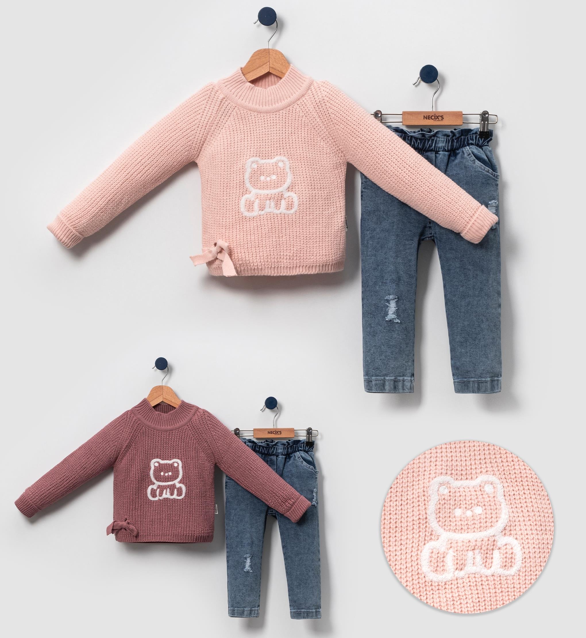 Necix's Lyon Kız Çocuk Triko İkili Takım